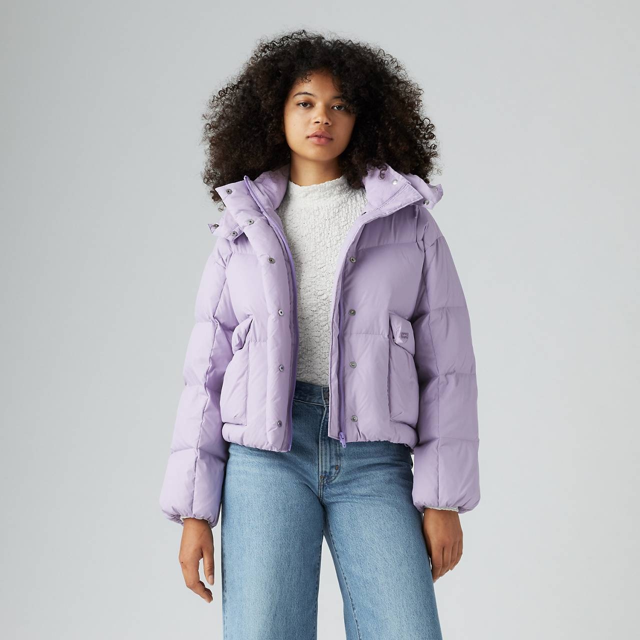 WESTERN SHORT BUBBLE PUFFER JACKET - 1