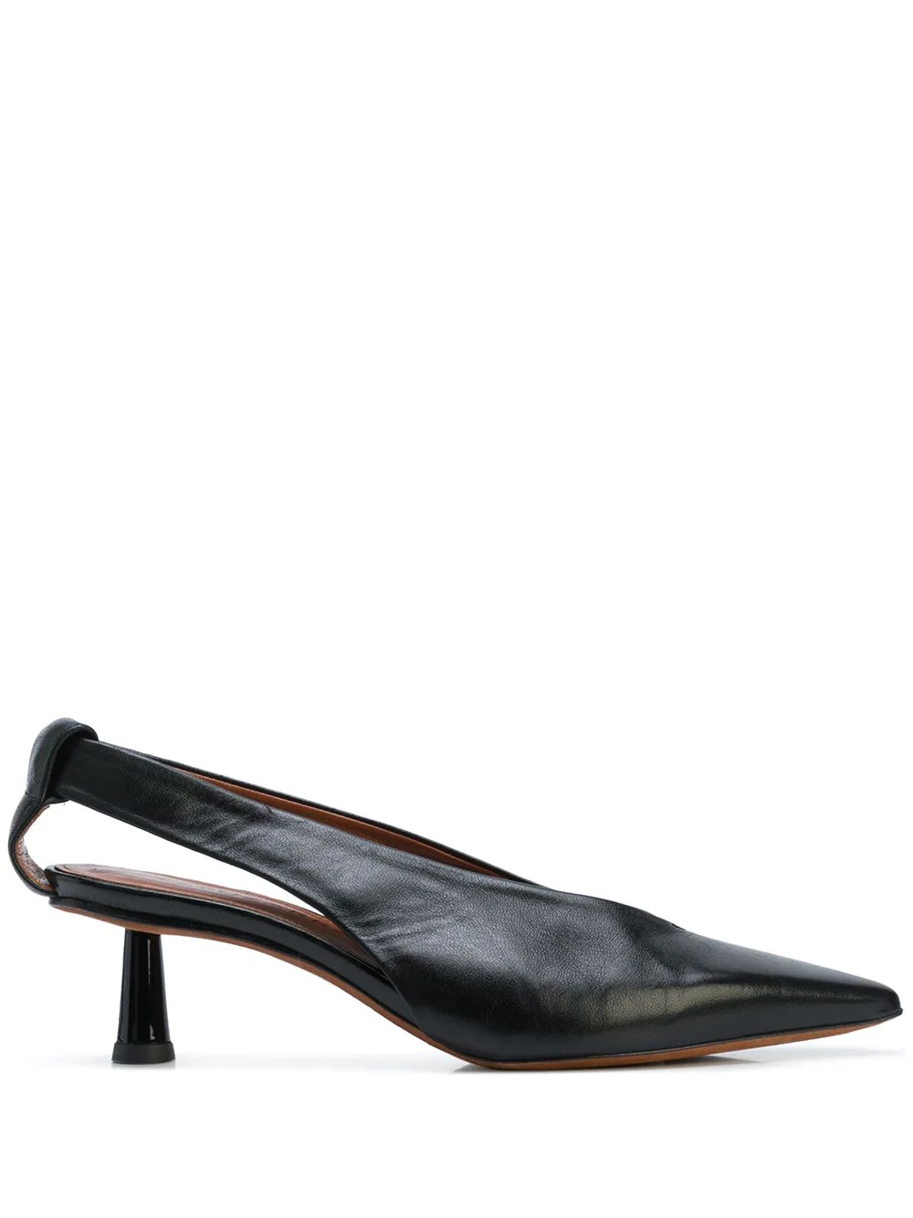 Toshi sling back 50mm pumps - 1