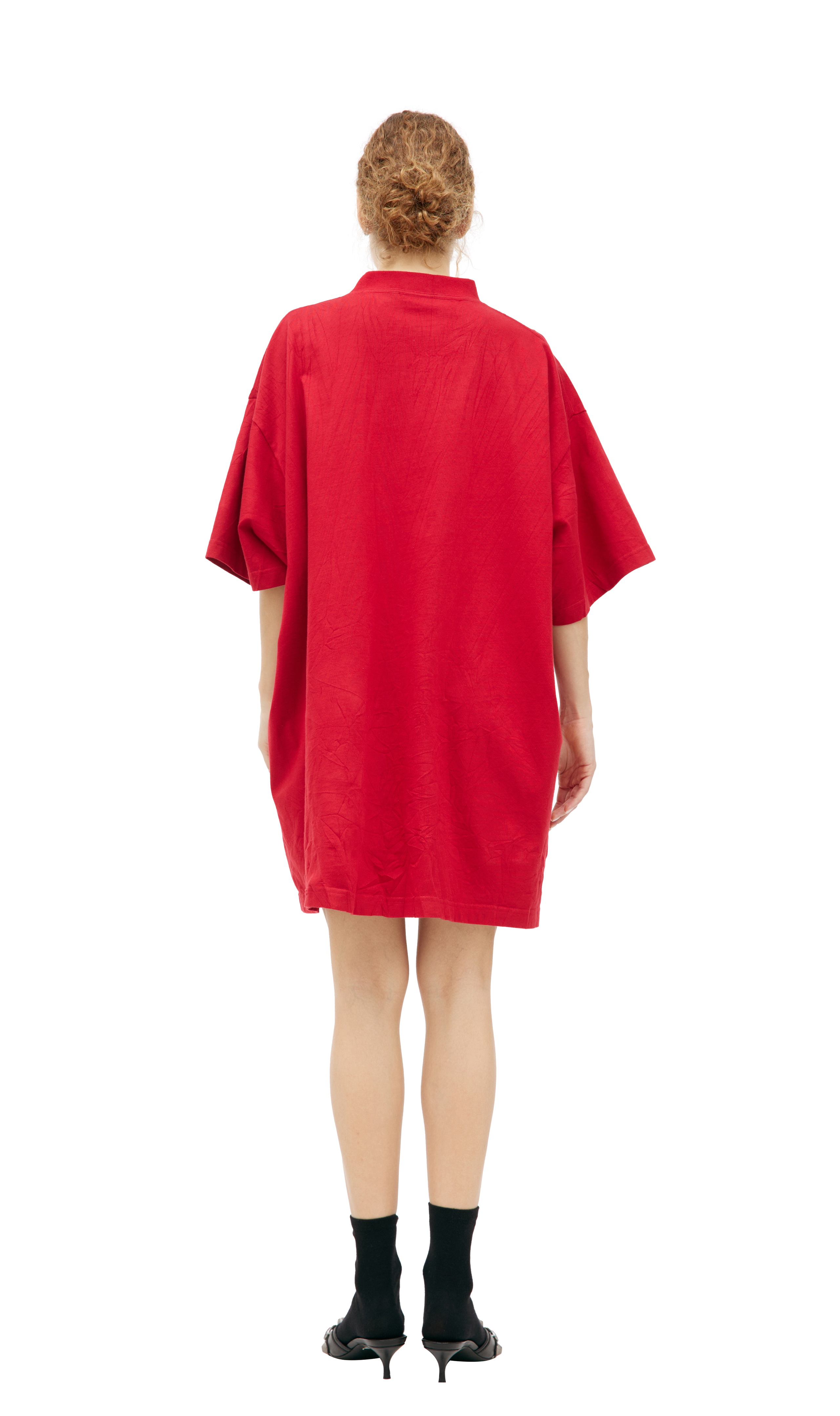 RED OVERSIZE T-SHIRT - 4