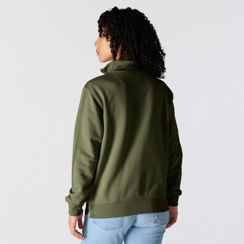 Women's TENCEL™ Fiber Series Half-Zip Sweatshirt 3