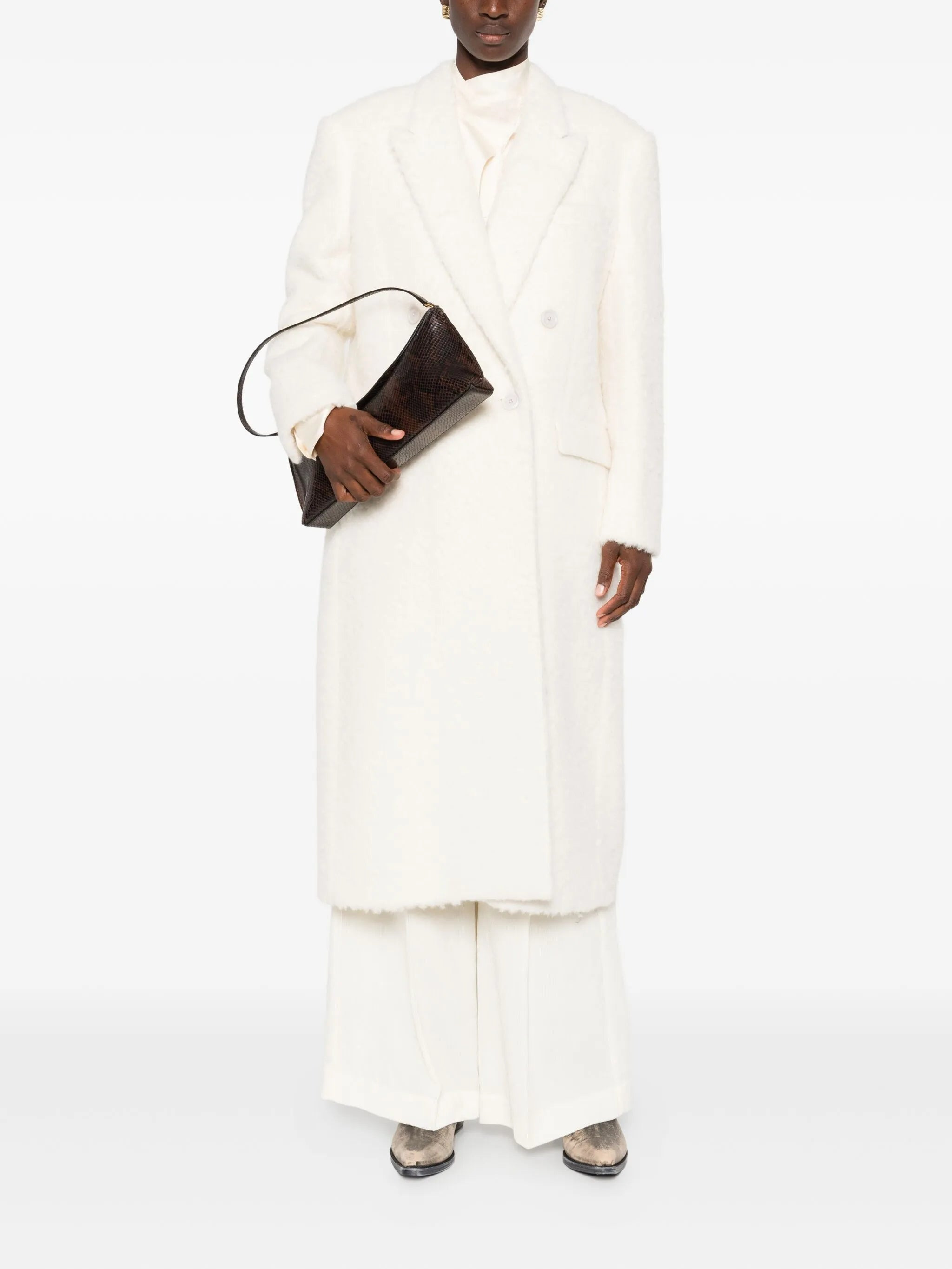Lardini Double-breasted Coat - 4