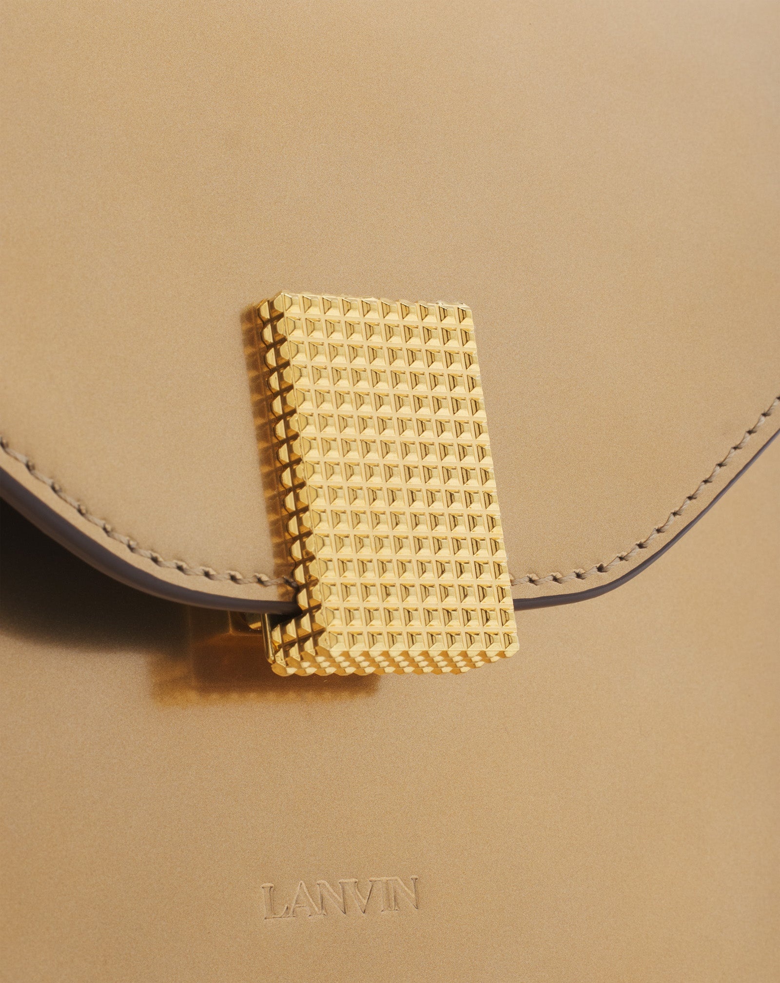 CONCERTO METALLIC LEATHER CLUTCH - 4