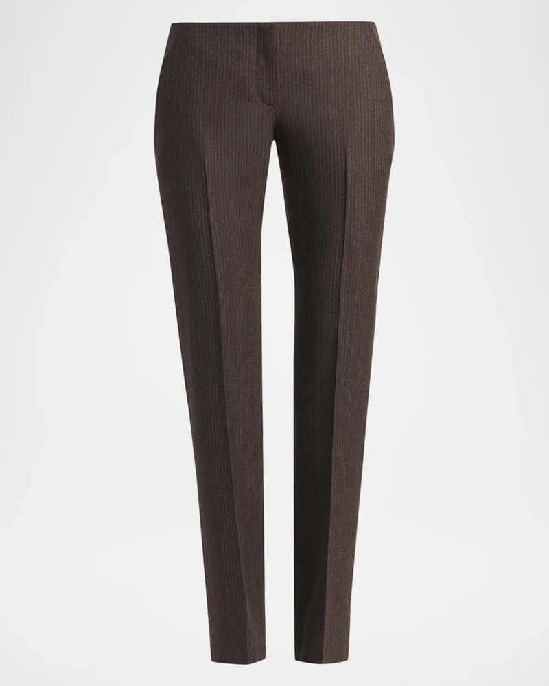Sweetheart Ticking Striped Straight-Leg Pants 1