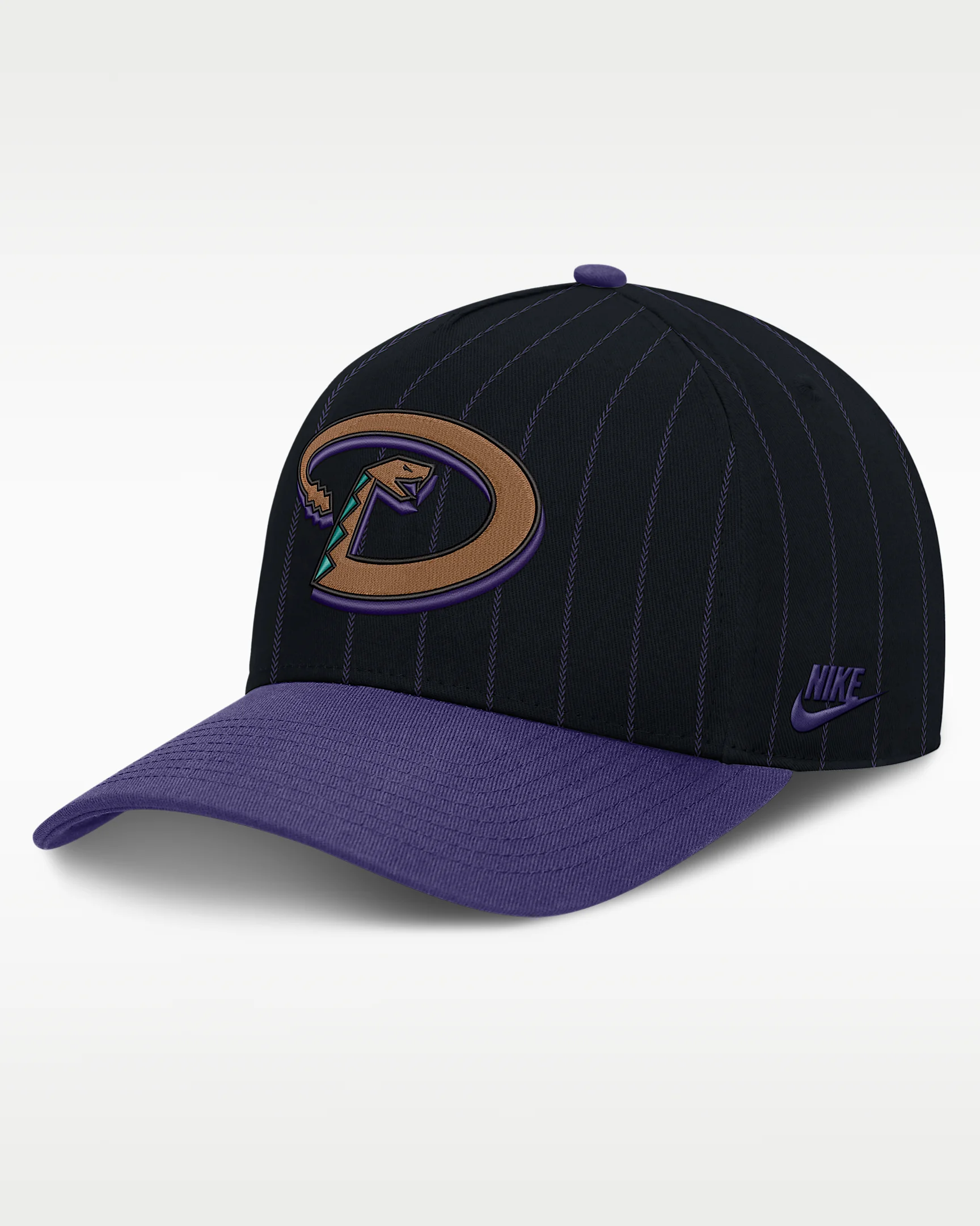 Arizona Diamondbacks Cooperstown Rise Men's Nike MLB A-Frame Adjustable Hat - 1