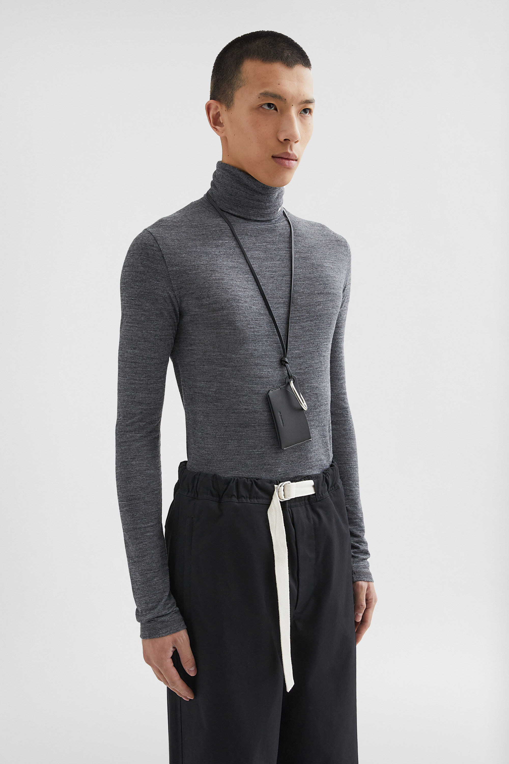 High-Neck T-Shirt - 4