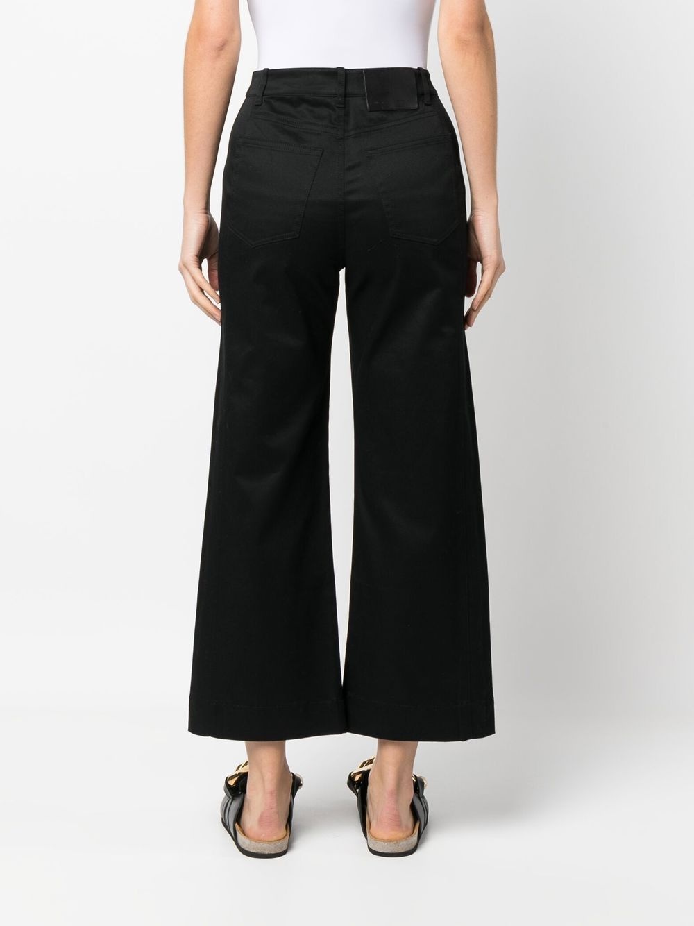 Culotte Pants In Cotton Twill - 3