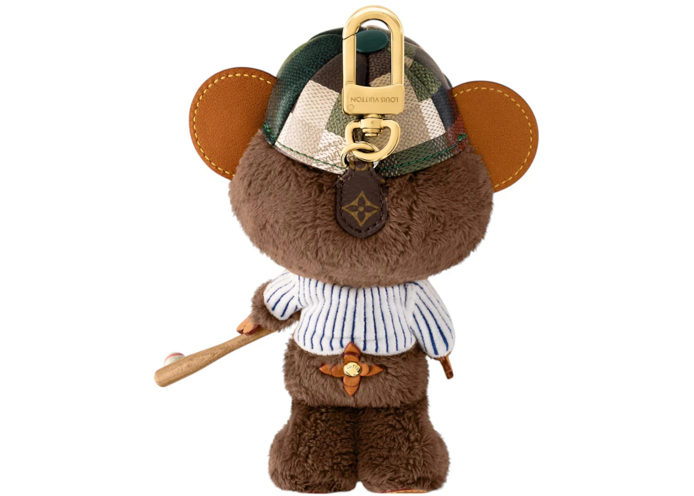 Louis Vuitton x Nigo LV Louis Bear Bag Charm Green - 2