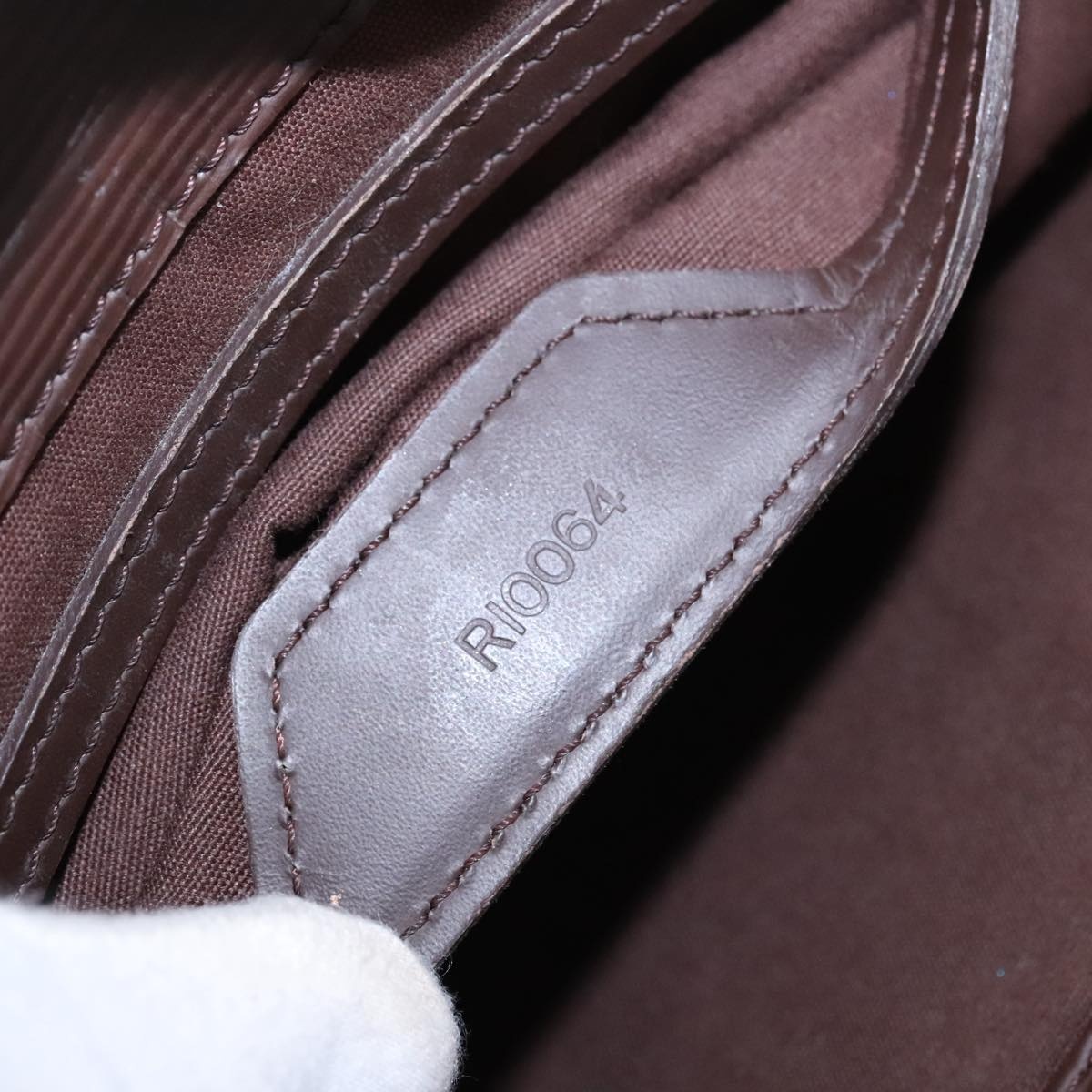 LOUIS VUITTON Epi Sac Plat Hand Bag Mocha Brown M5908d M5908d - 12
