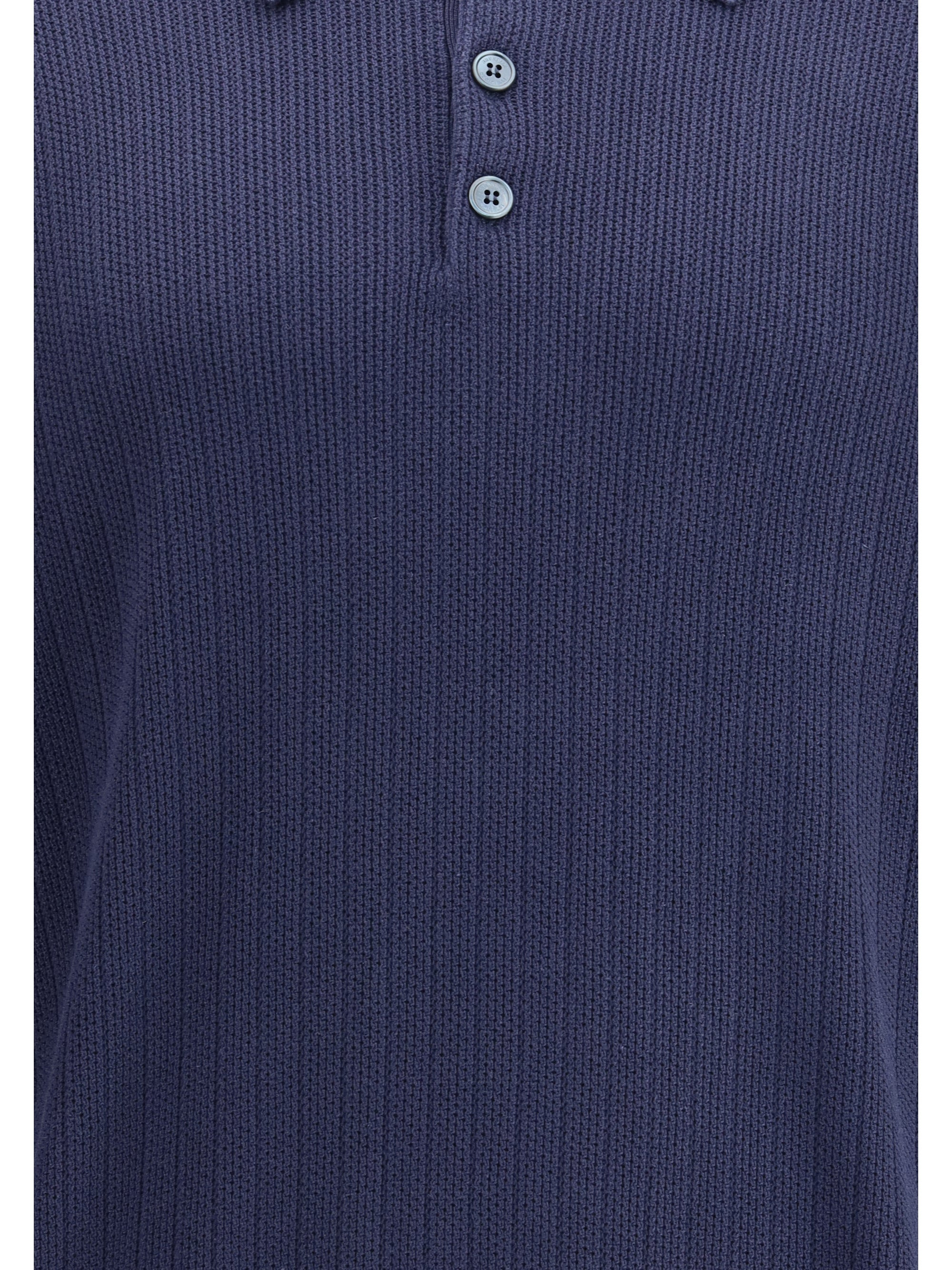 Brunello Cucinelli Men Polo Sweater - 3