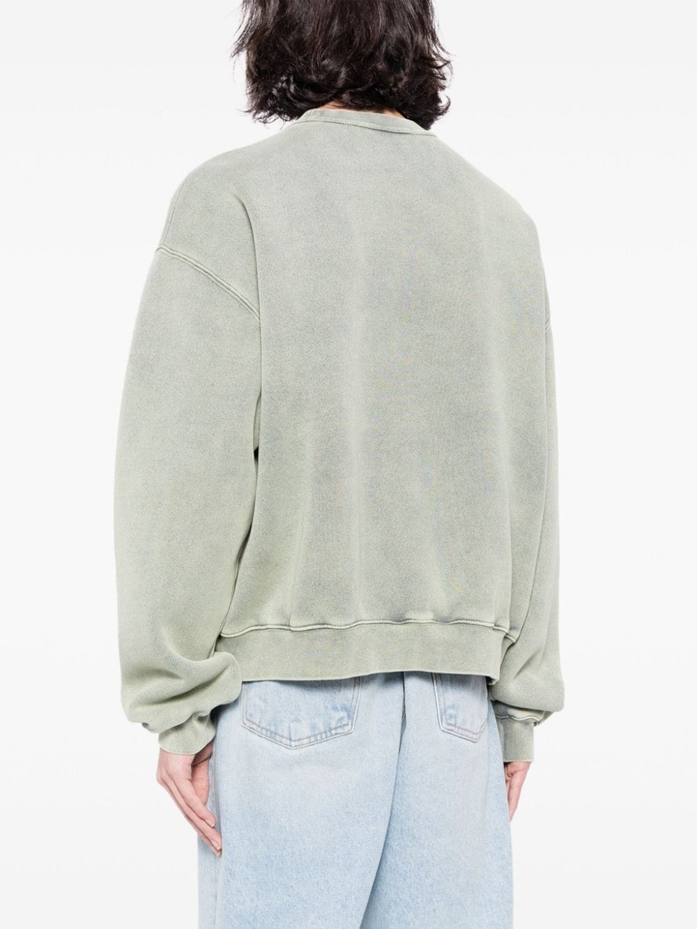 logo-embossed cotton shirt - 5