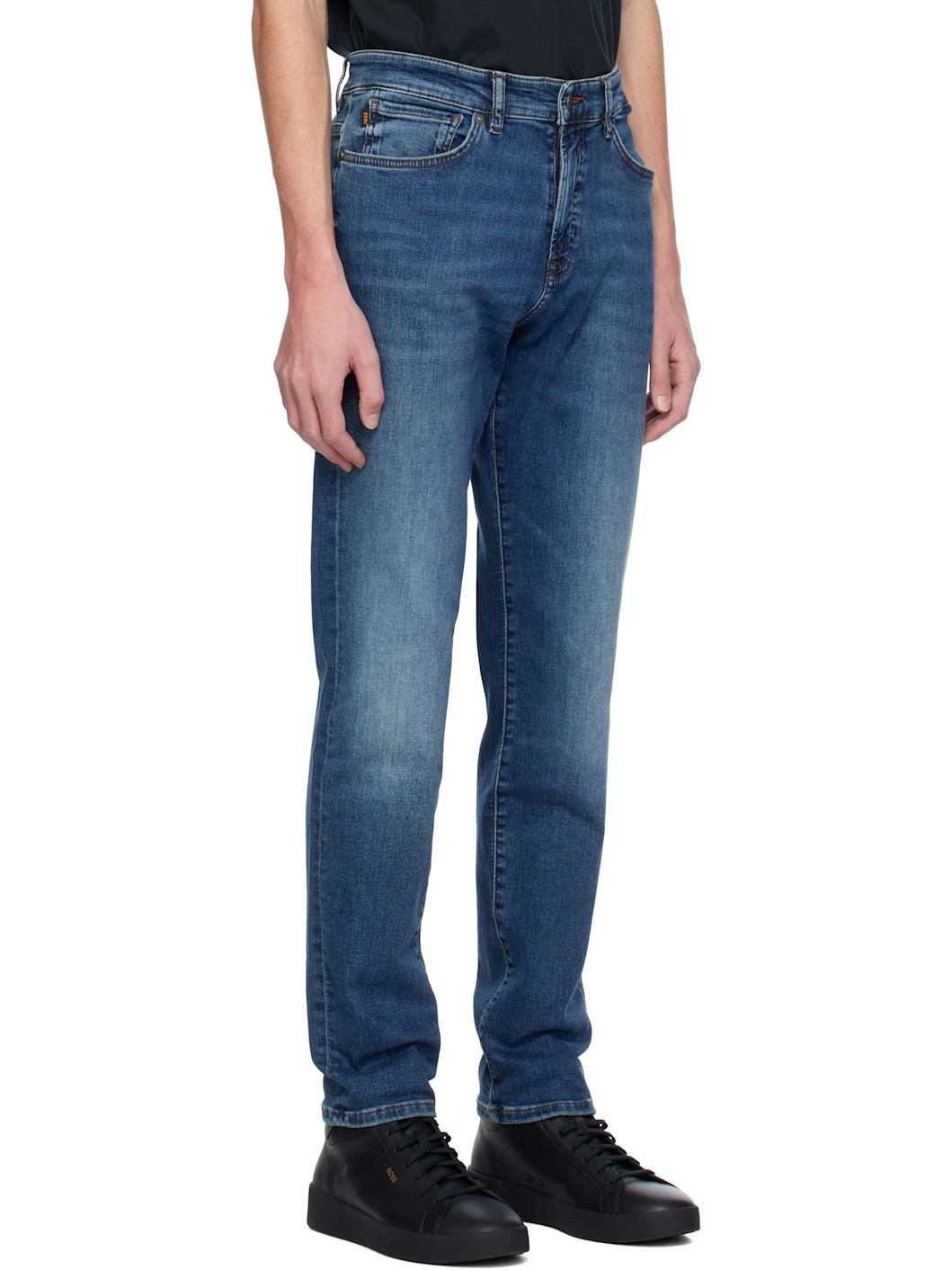 Blue Faded Jeans - 2