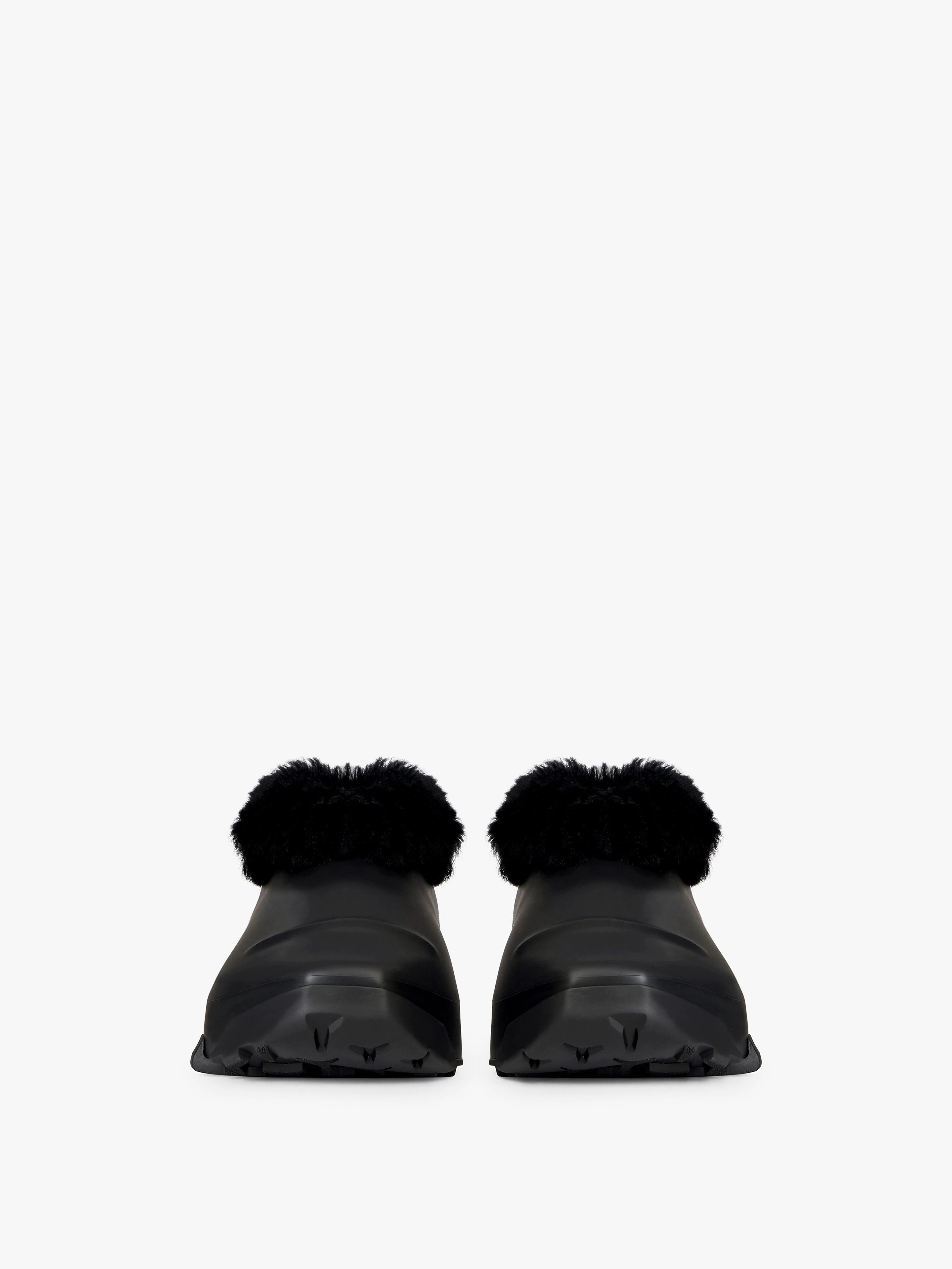 MONUMENTAL MALLOW LOW SHOES IN RUBBER AND SHEARLING - 2