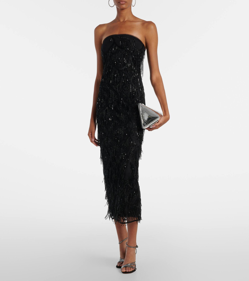 ROTATE Tula sequined midi dress outlook
