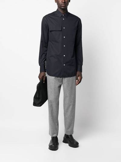 Jil Sander straight-leg wool trousers outlook