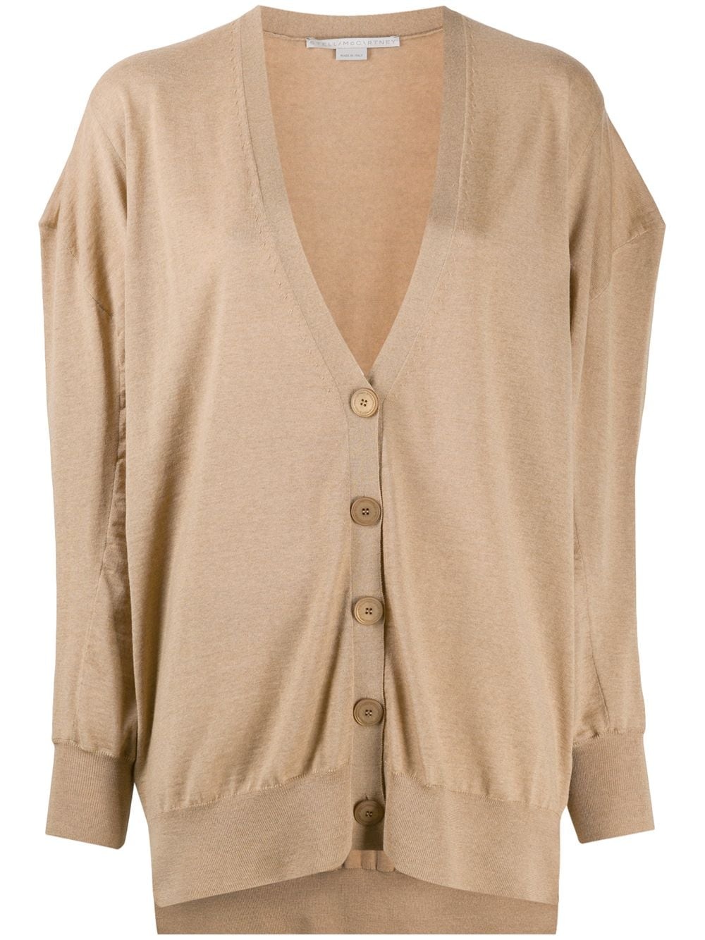 oversized wool cardigan - 1