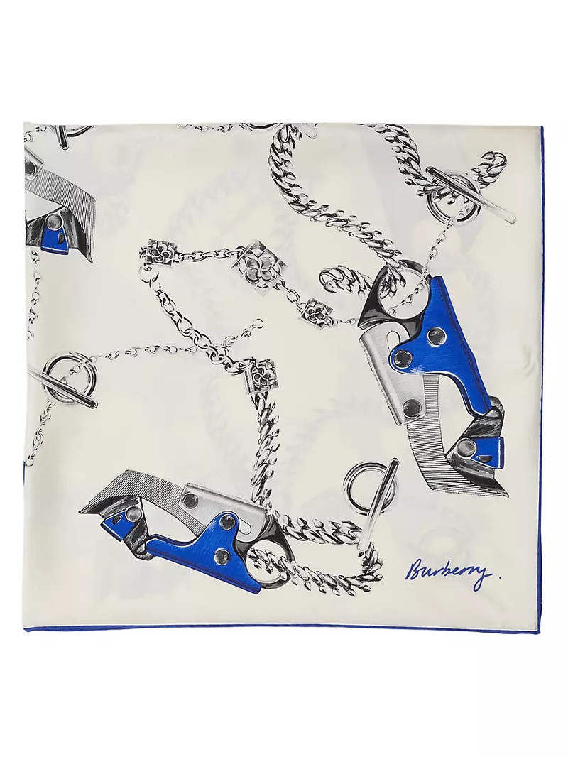 Knight hardware-print scarf 4