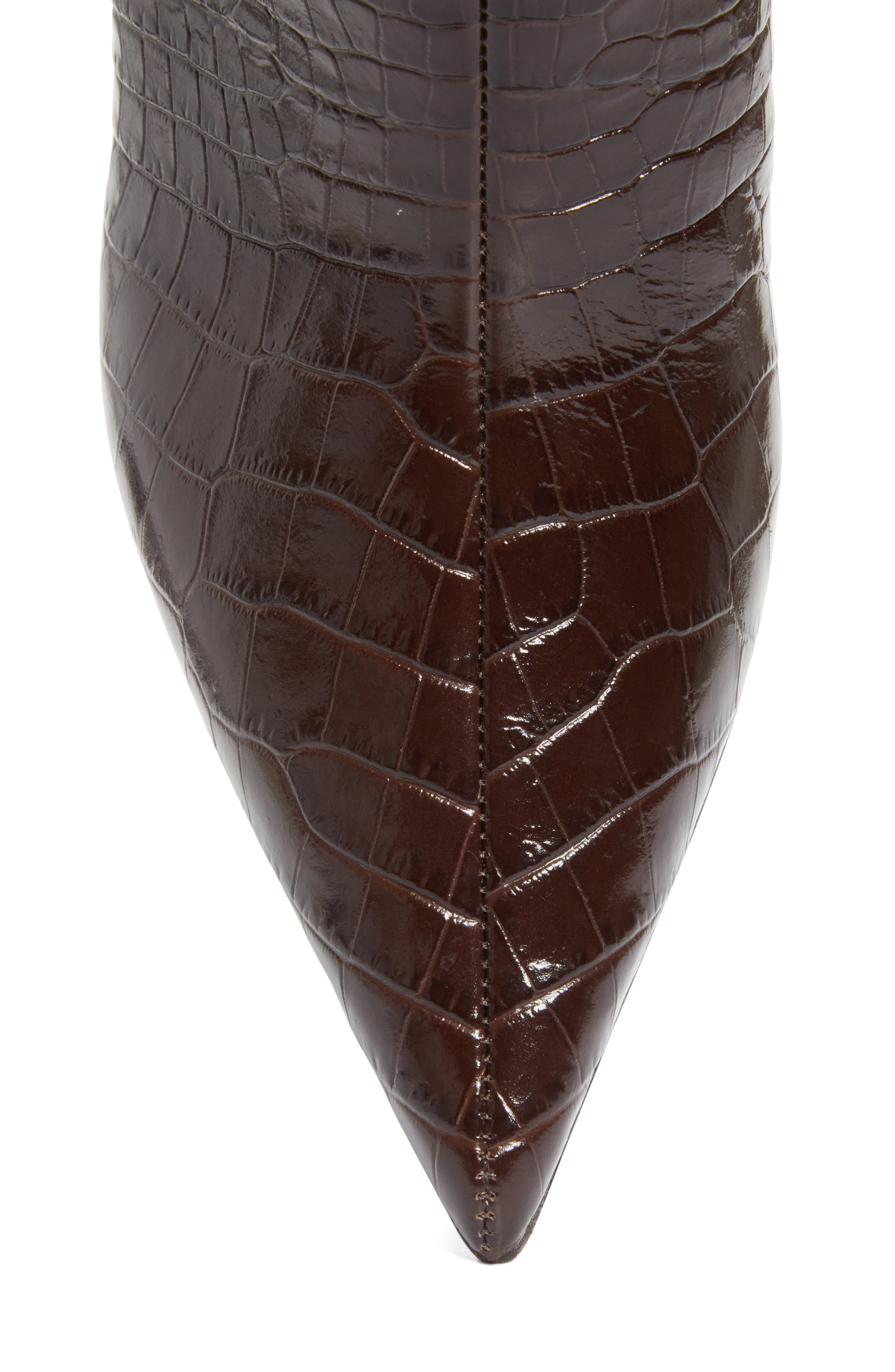 Jimmy Choo Frankie Pointed Toe Ankle Boot in Chocolate at Nordstrom - 5