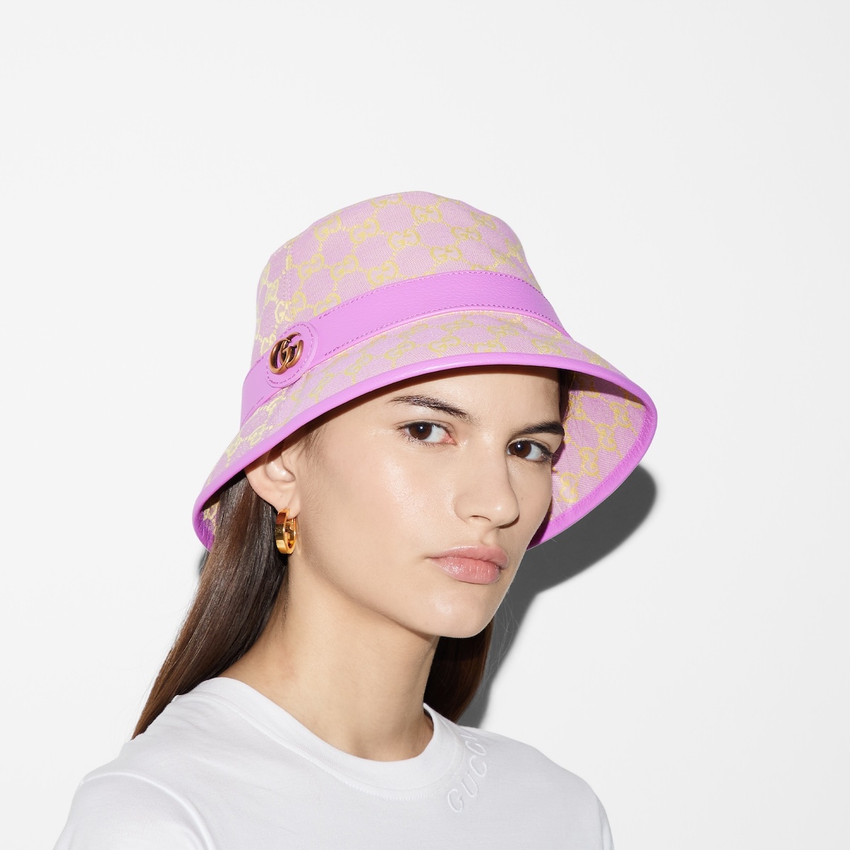 GG canvas bucket hat - 3