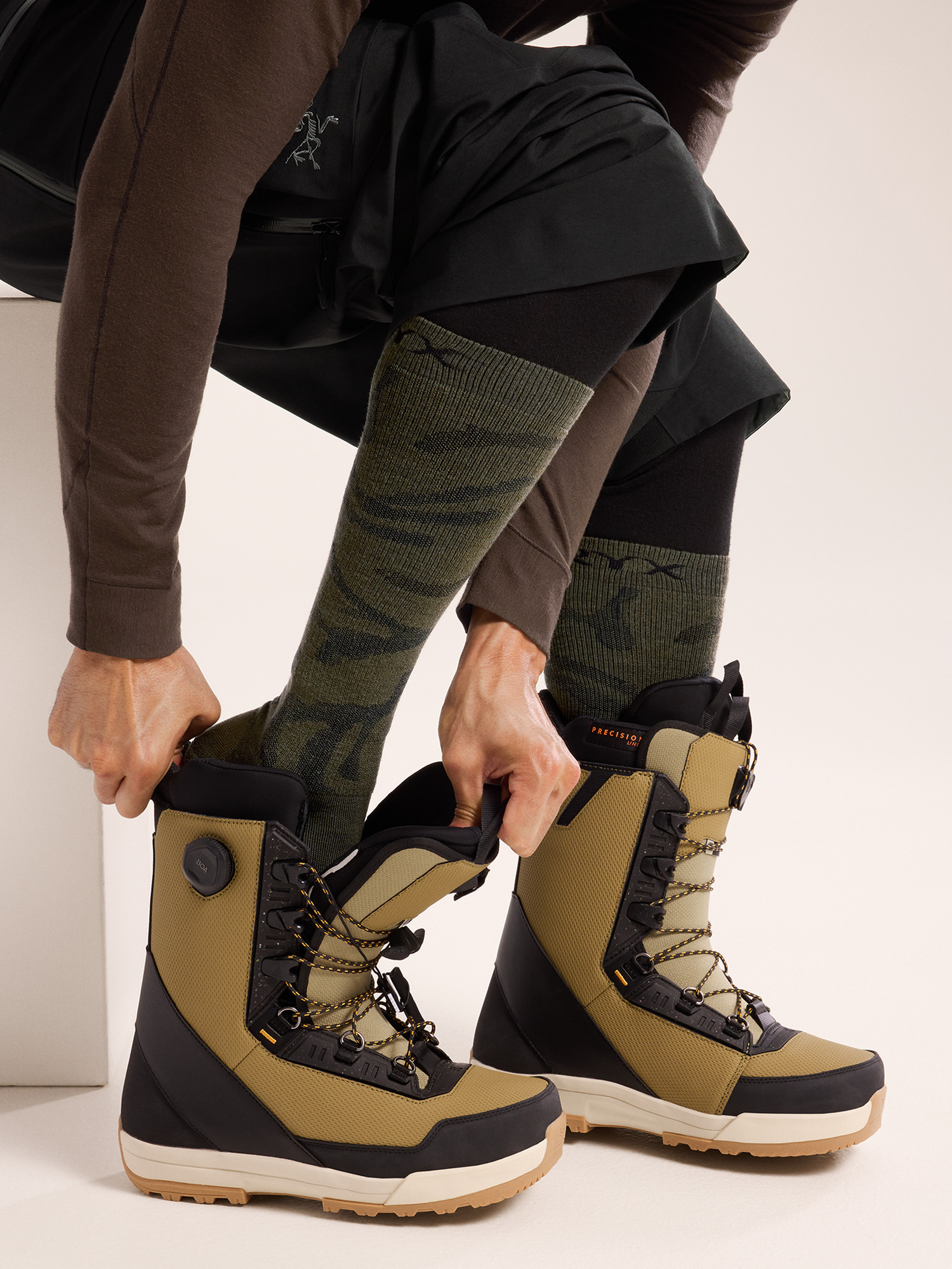 Merino Wool Grotto Ski Sock - 7