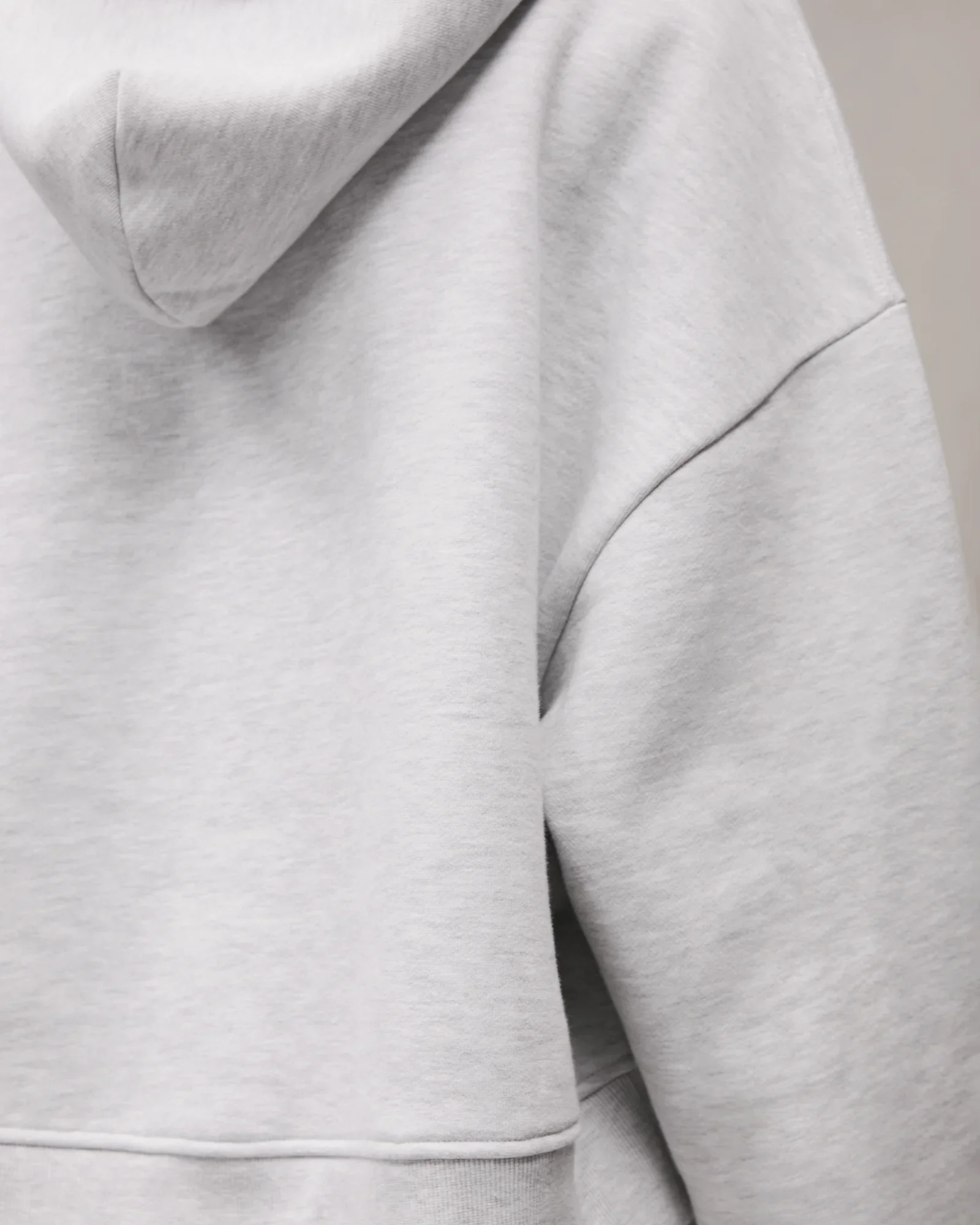 HEAVY HOOD HEATHER GREY - 4