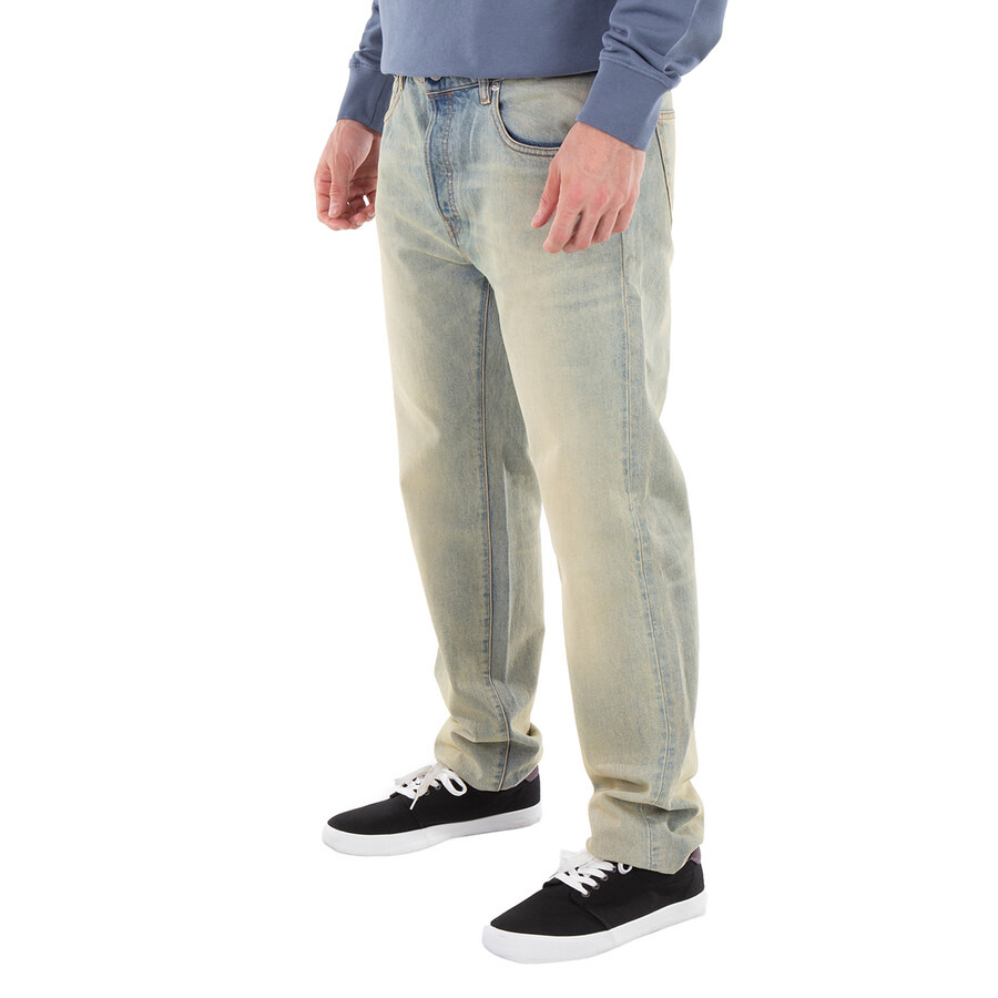 Kenzo Bara Mid-Rise Washed Denim Jeans - 2