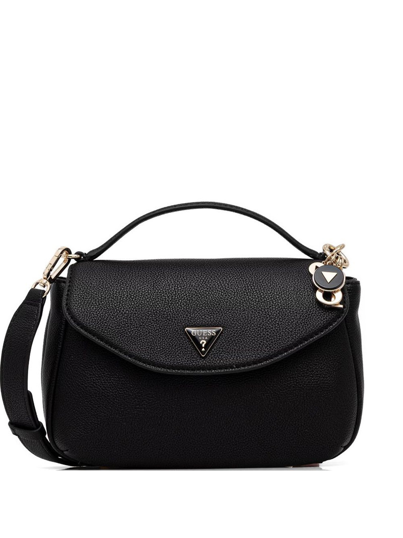 logo-plaque pebbled cross body bag 1
