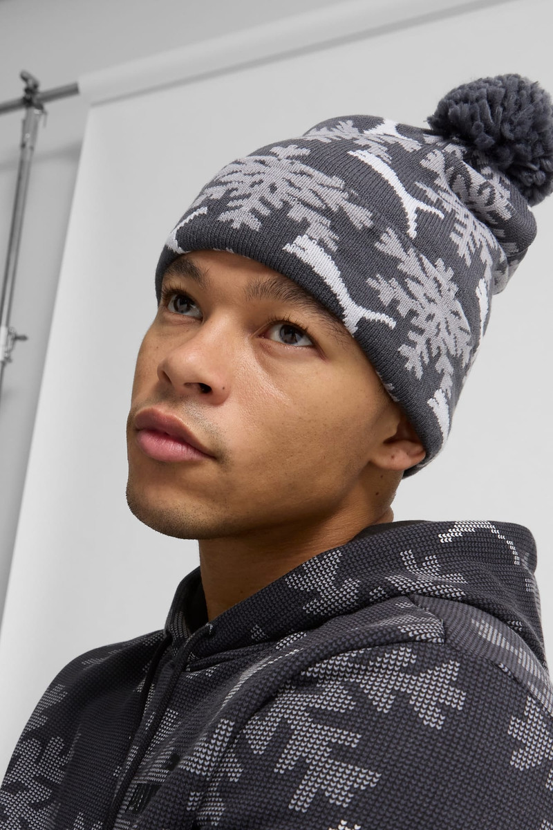 PUMA Fair Isle Winter Pom Pom Beanie outlook