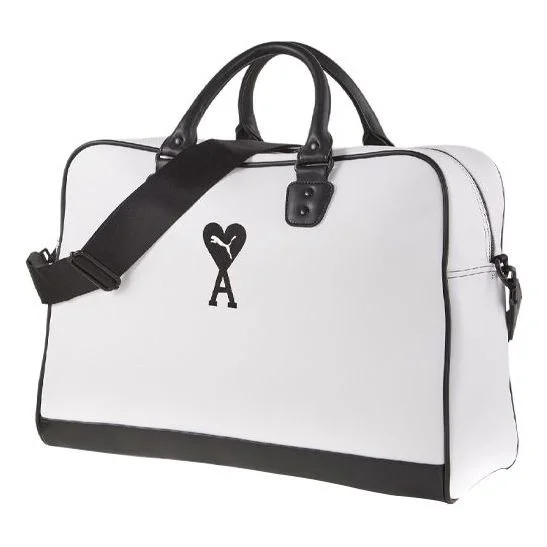 (WMNS) PUMA x Ami Grip Bag 'White Black' 078906-01 - 1