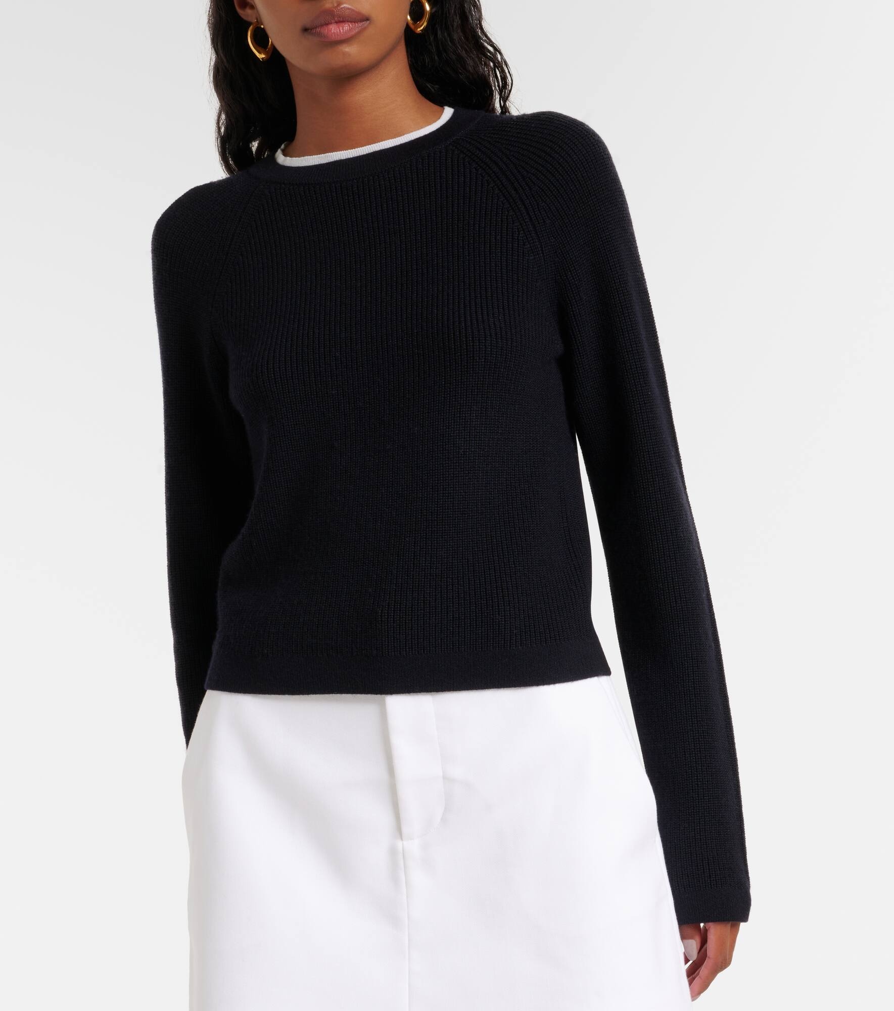 Wool and cashmere sweater - 6