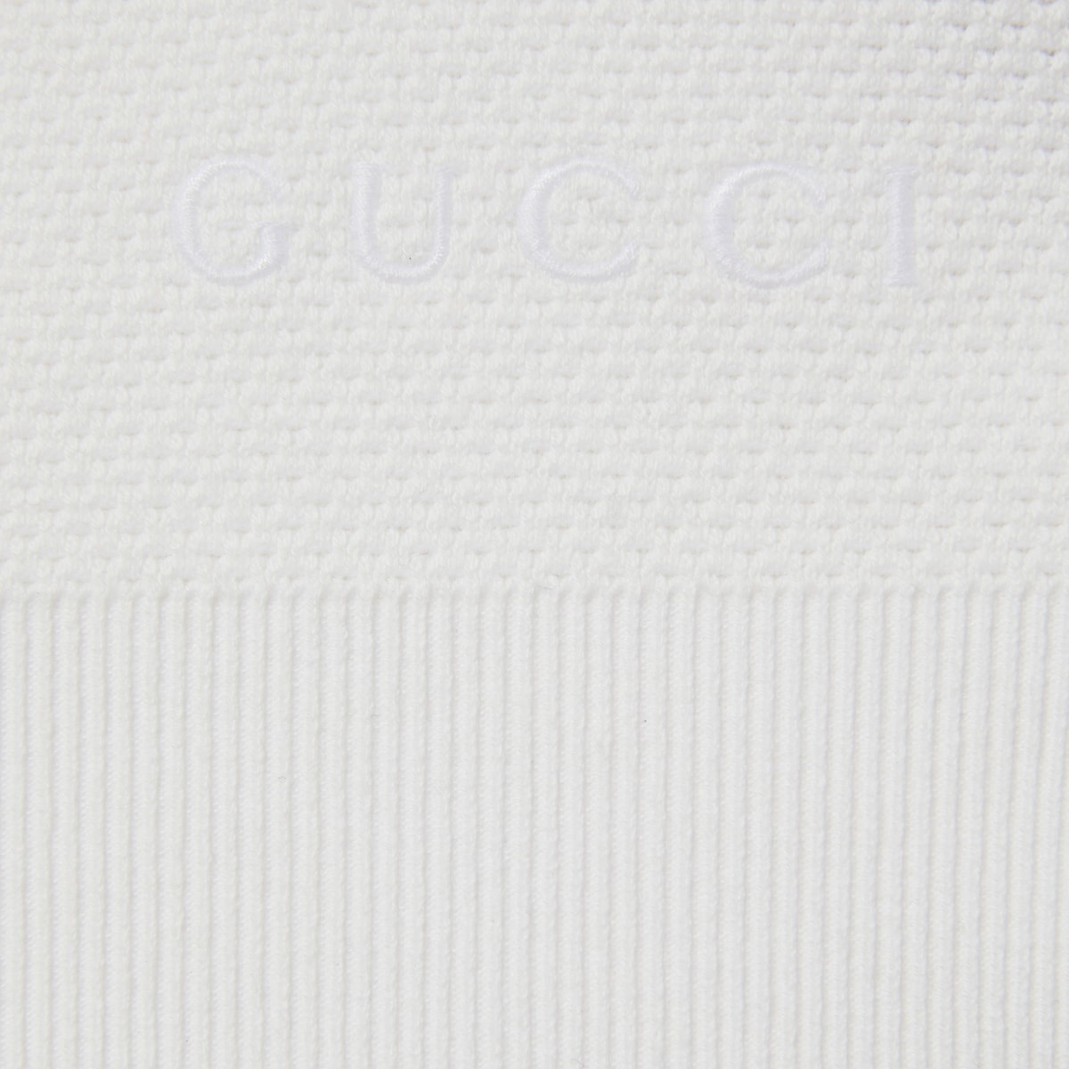 Cotton knit vest with Web - 7