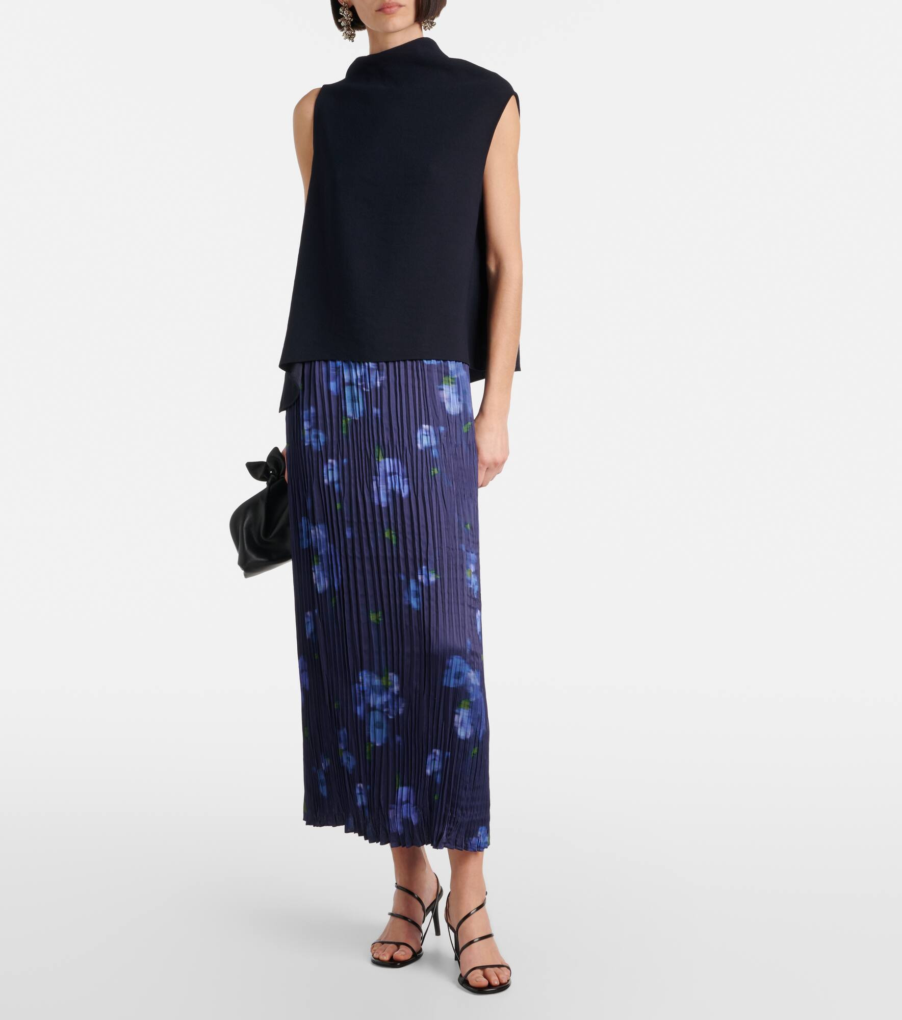 Asymmetric draped top - 2