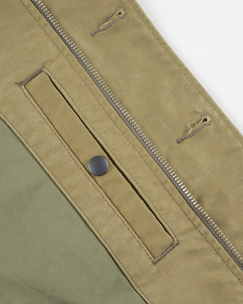 12OZ WHIPCORD LIGHTWEIGHT N1 DECK JACKET - KHAKI 18