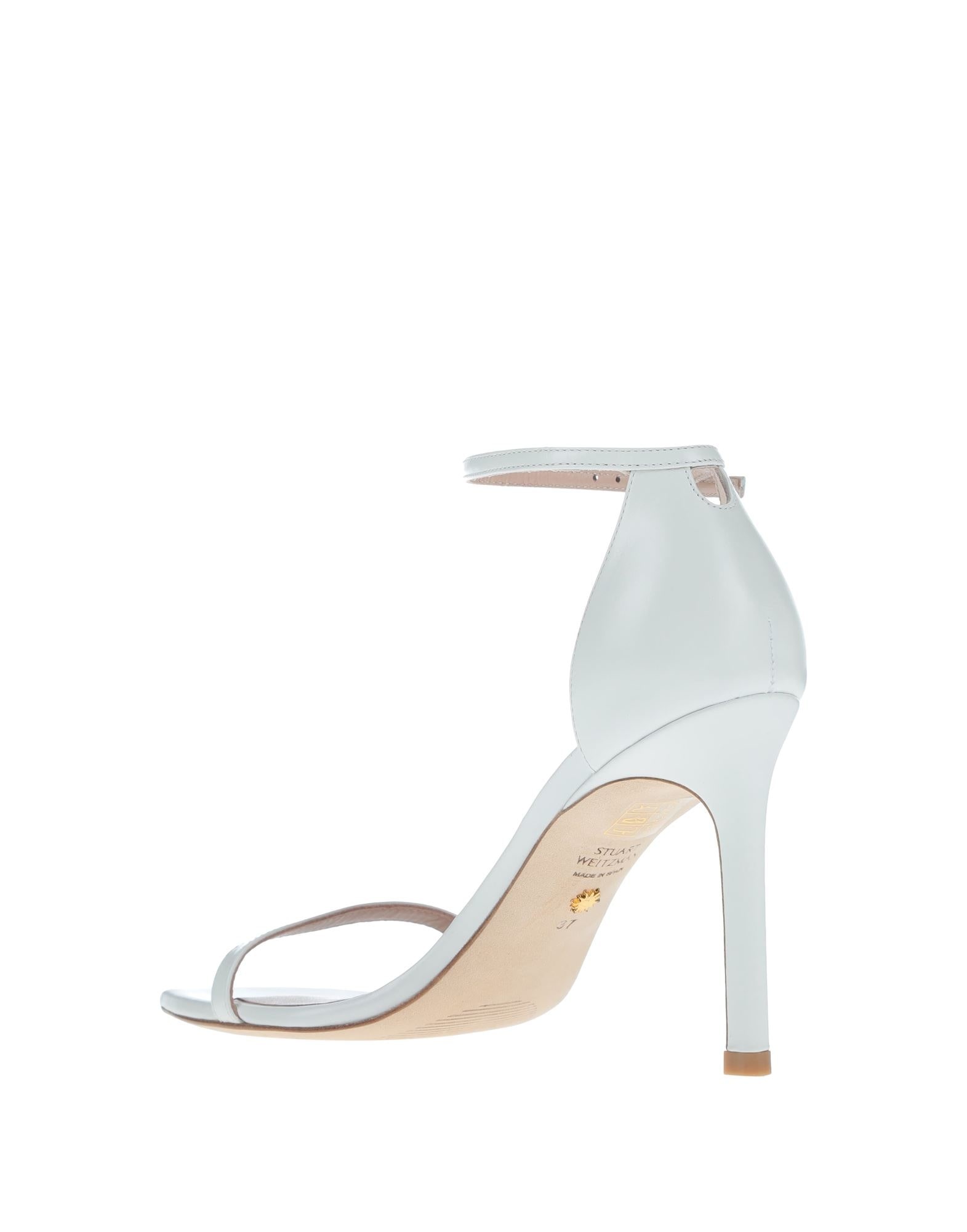 White Women's Sandals - 3