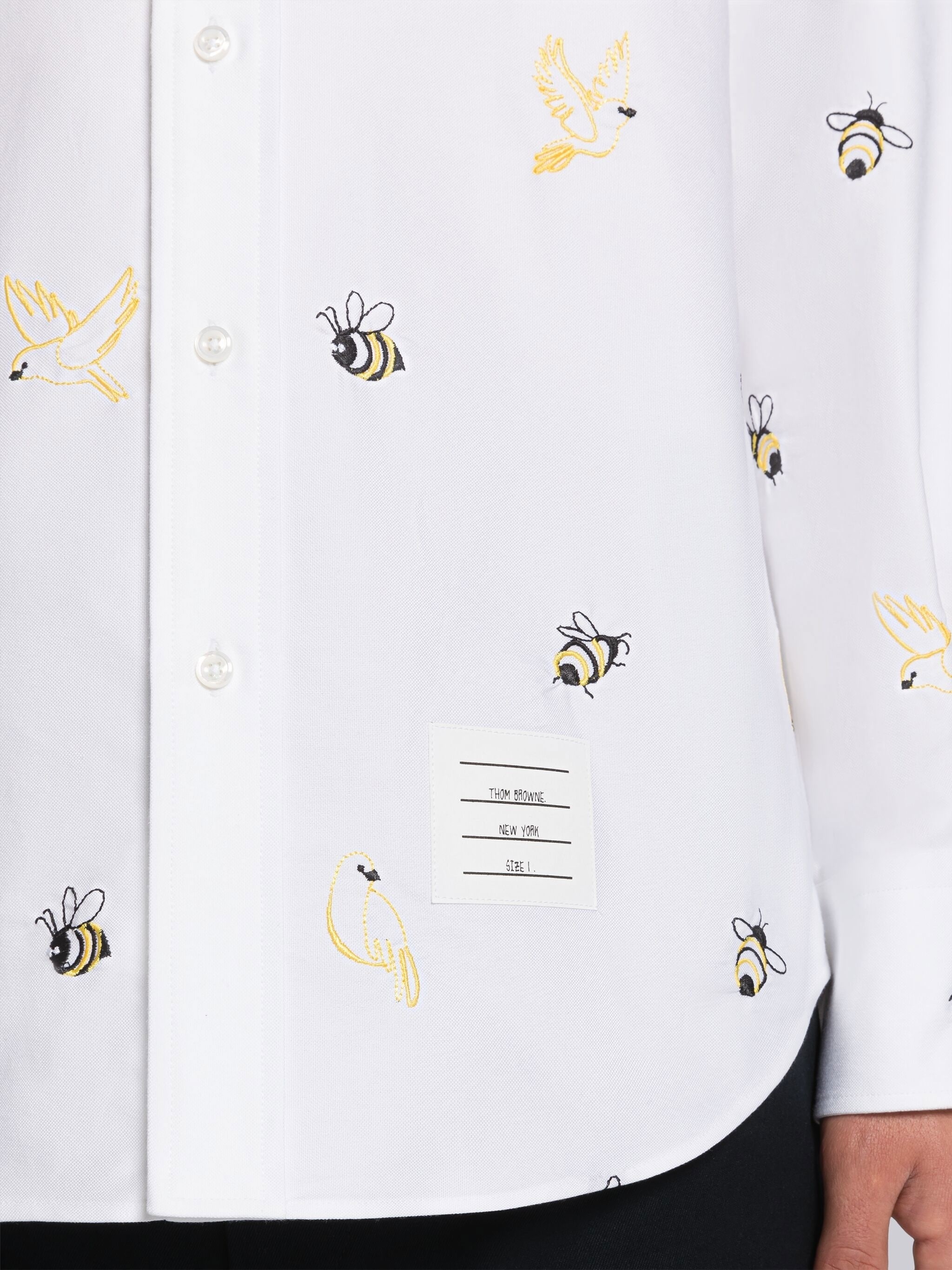 BIRDS AND BEES STRAIGHT FIT SHIRT - 6