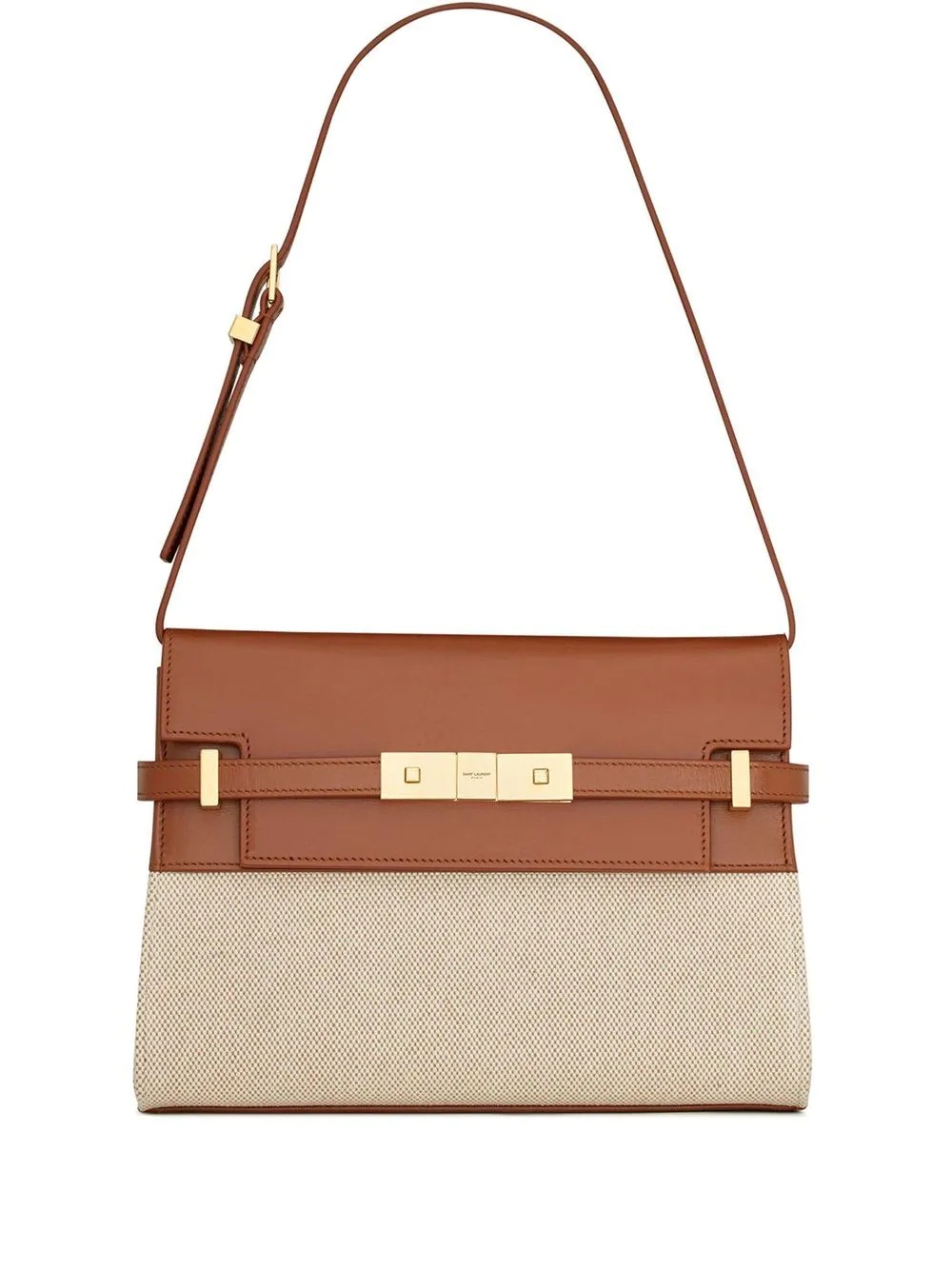 Manhattan paneled shoulder bag - 1