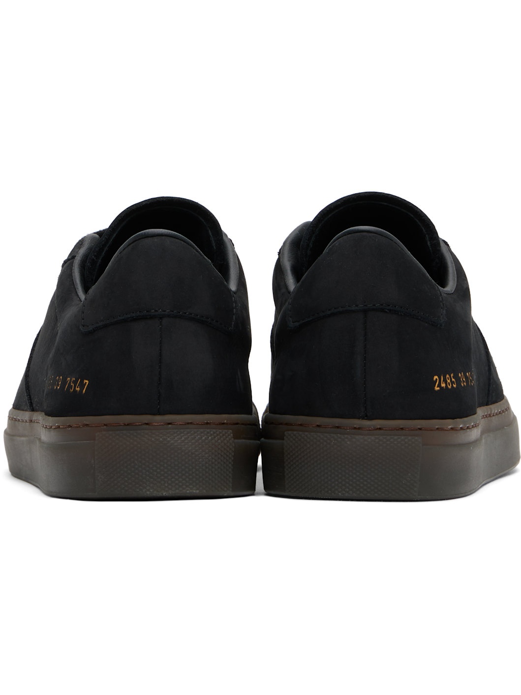 Black Tennis Trainer Sneakers - 2