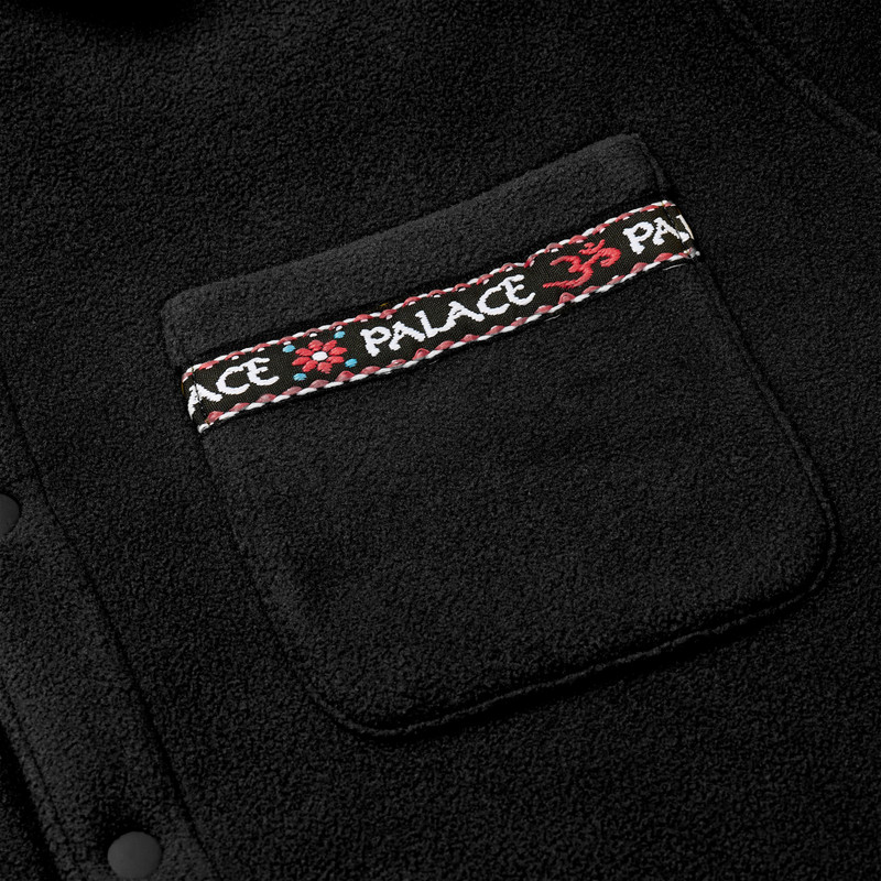 POLARTEC OM FLEECE OVERSHIRT BLACK 3
