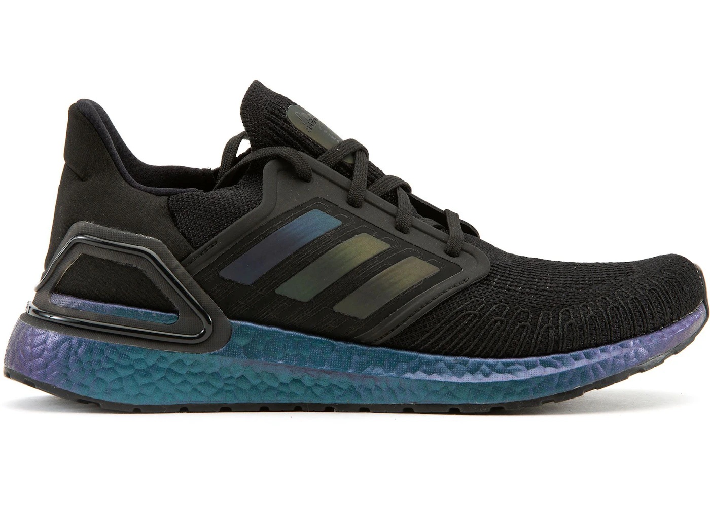 adidas Ultra Boost 20 Black Signal Cyan - 1