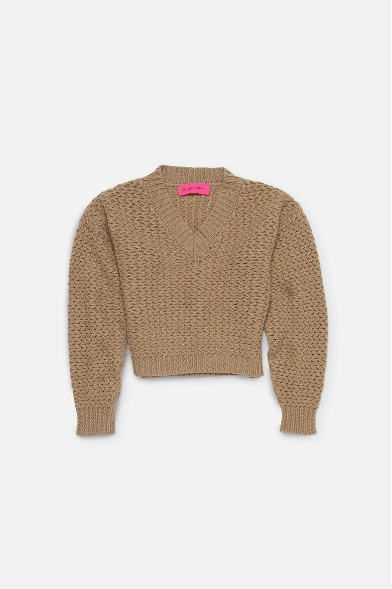 ROPE STITCH WOMEN'S V-NECK 1