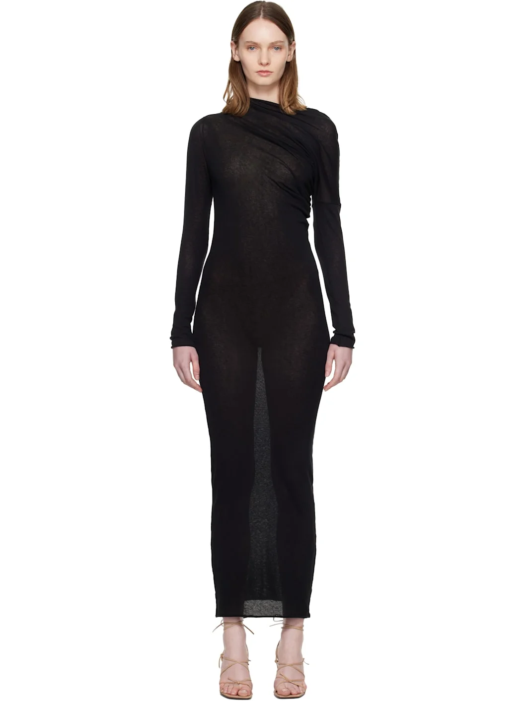 Black Jojo Maxi Dress - 1