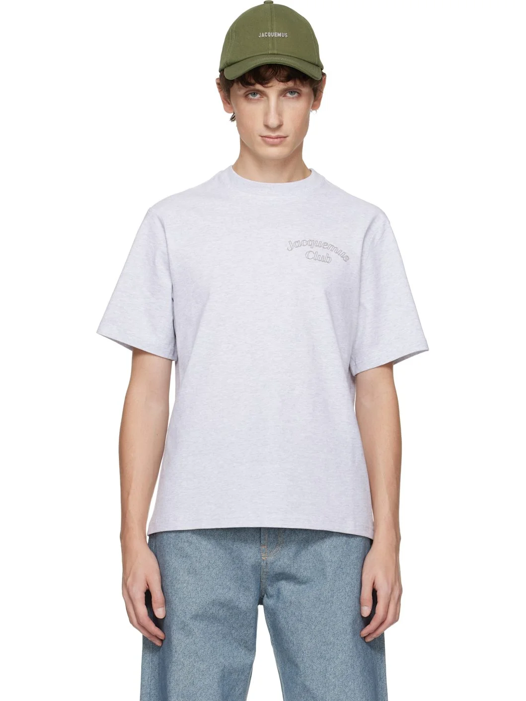 Gray 'The Club' T-shirt - 1