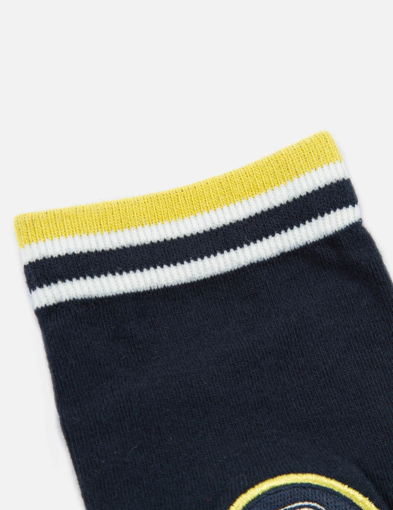 GODHEAD BADGE EMBROIDERY LONG SOCKS 4