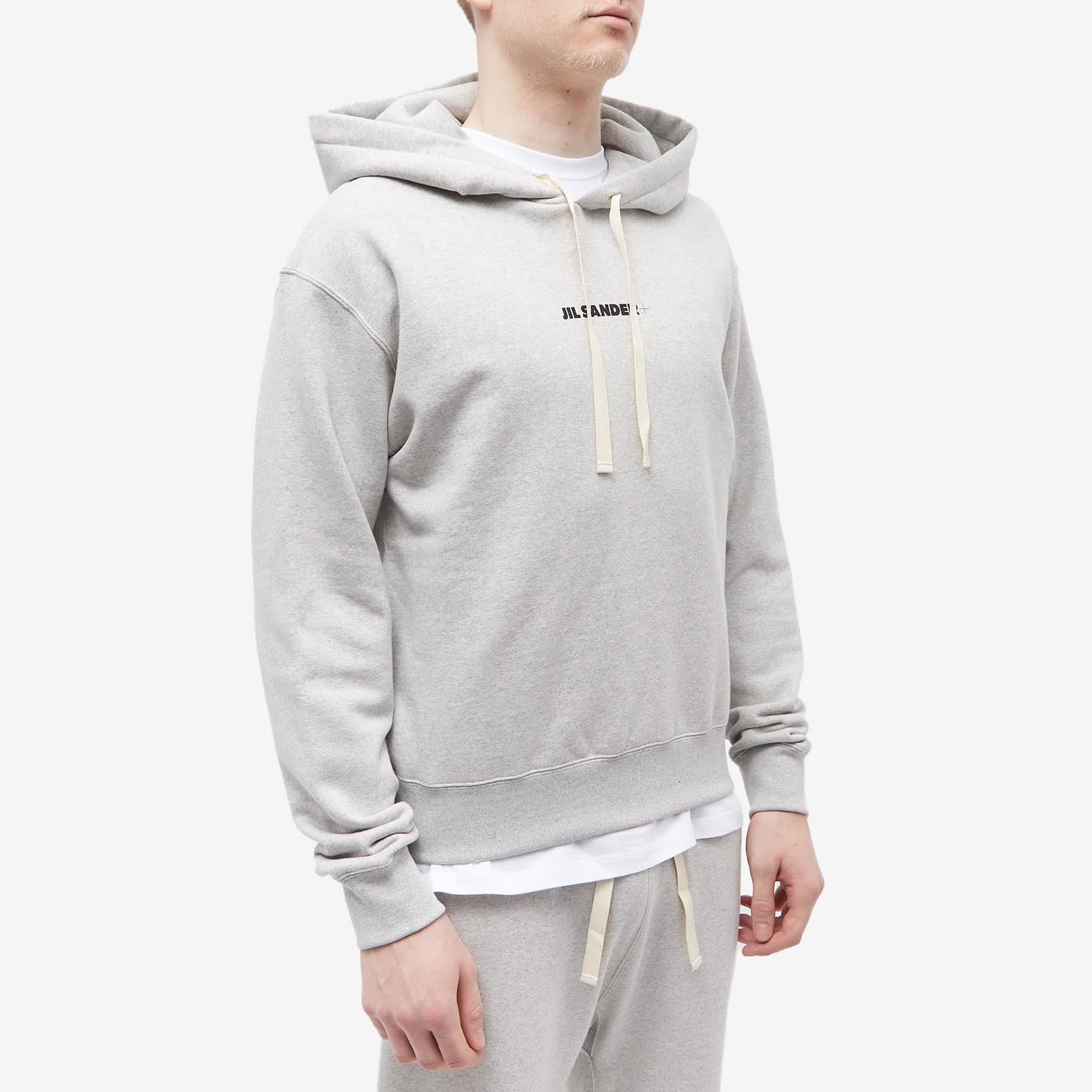 パーカー・フーディ JIL SANDER PLUS LOGO POPOVER HOODIE Jil Sander Jil Sander Plus Logo Popover Hoodie | endclothing