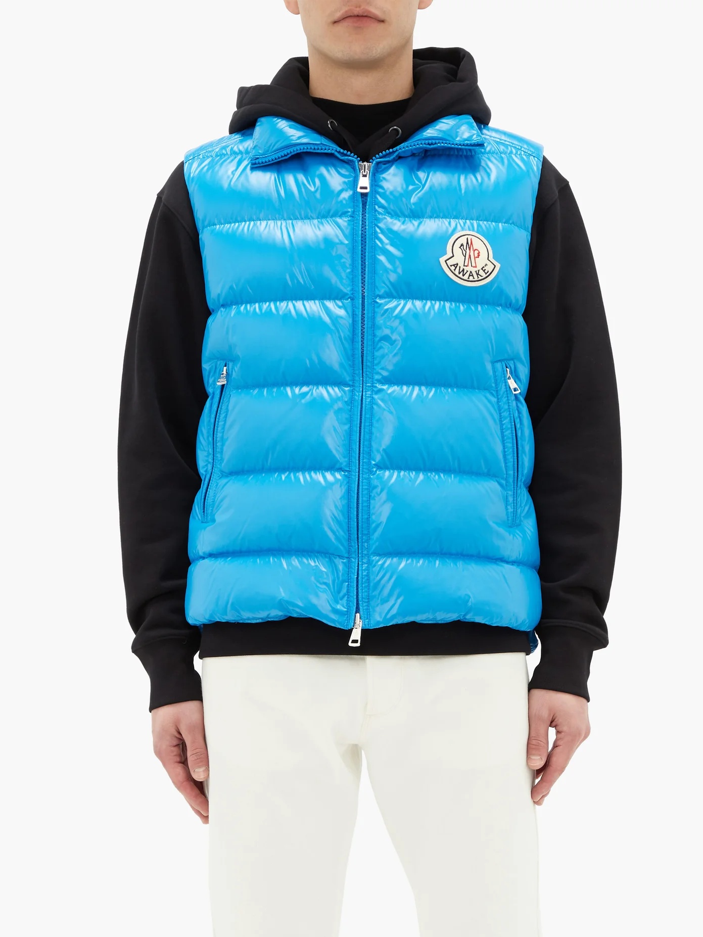 X Awake NY logo-patch technical gilet - 5