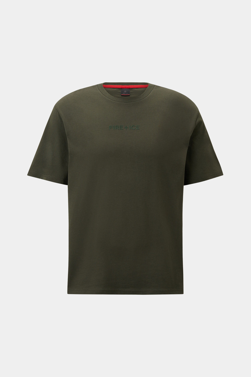 T-shirt Mick in Olive green 1