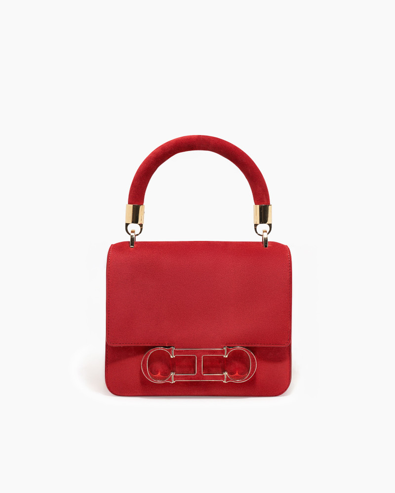 Initials Insignia Top Handle - Medium Handbag 1