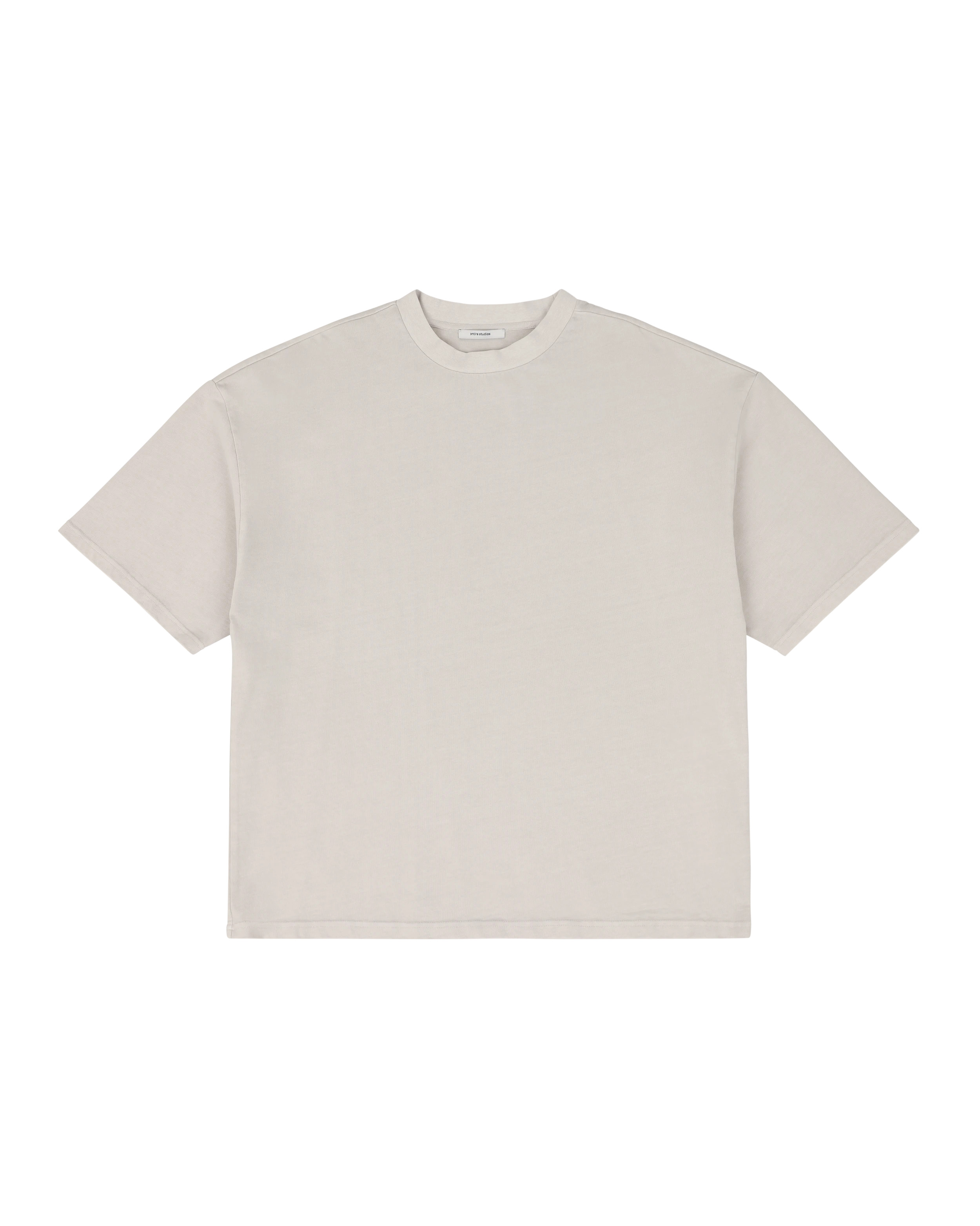 HEAVY BOXY TEE OFF WHITE - 5