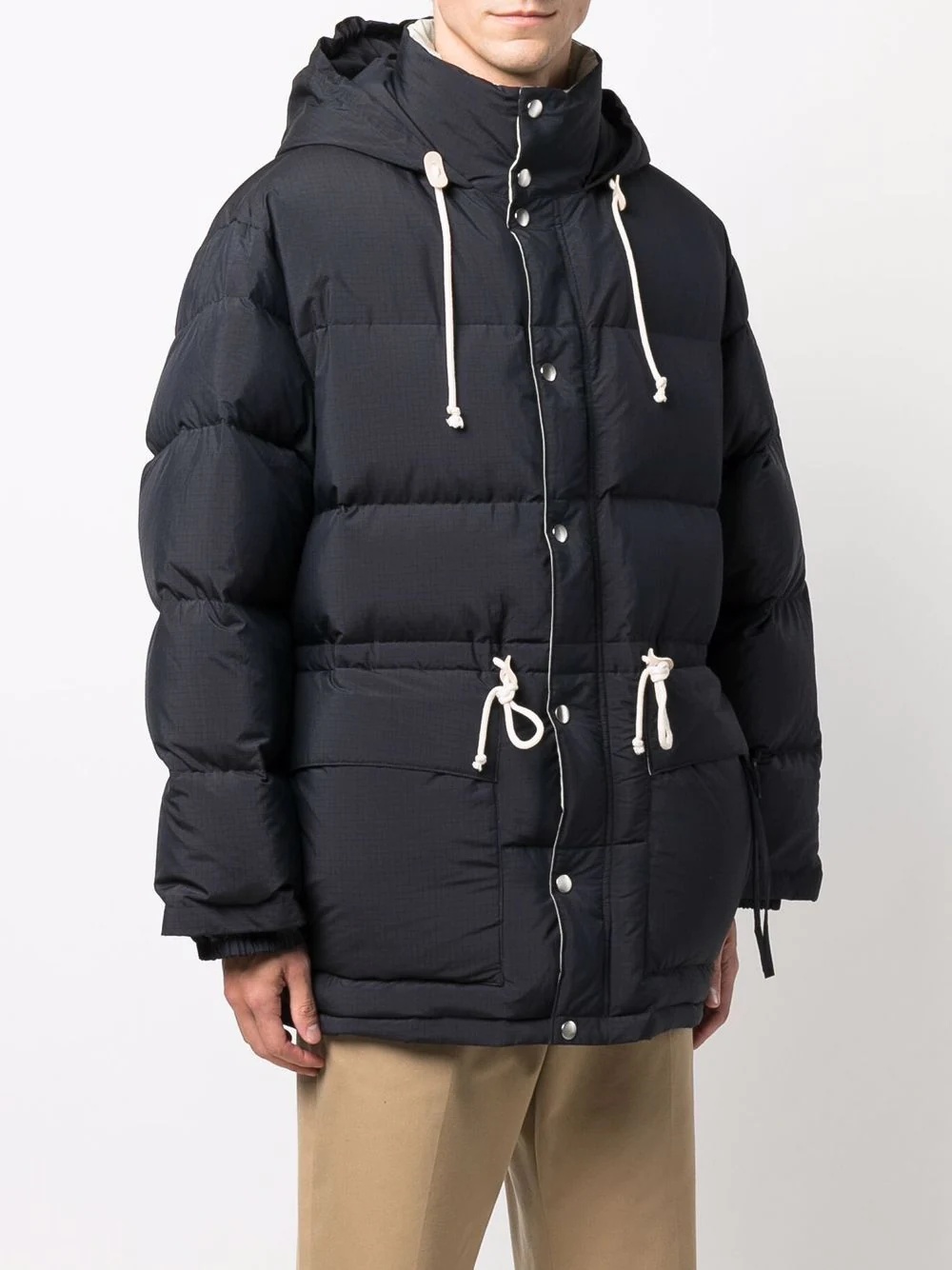 hooded puffer coat - 3