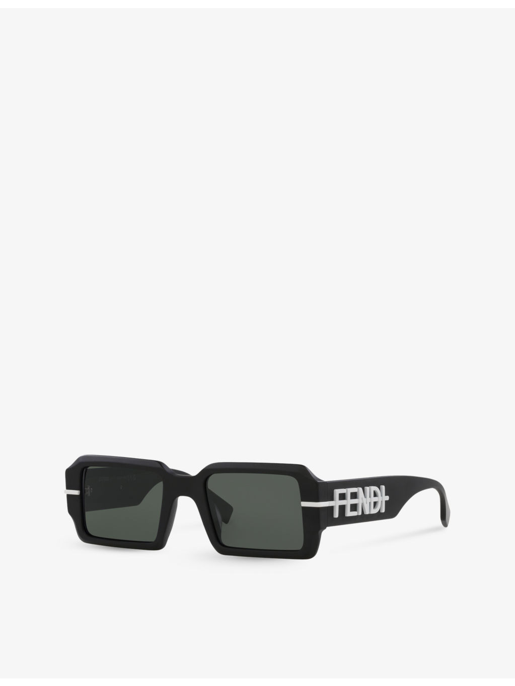 FE40073U Fendigraphy rectangle-frame acetate sunglasses - 2