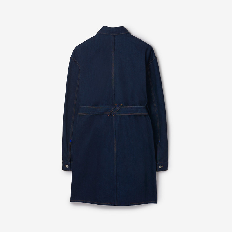 Japanese Denim Shirt Dress 5